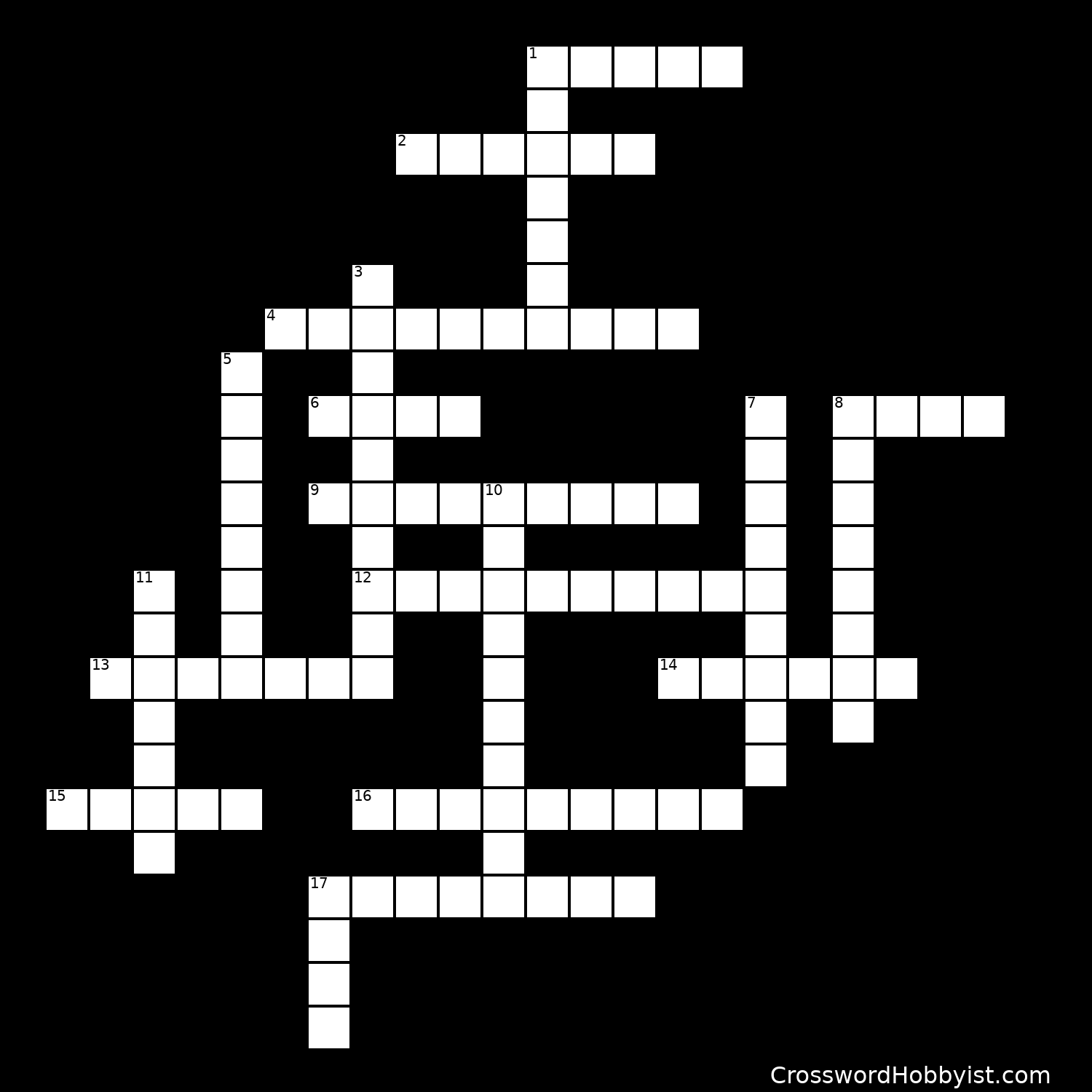 Percussion Family Crossword Puzzle