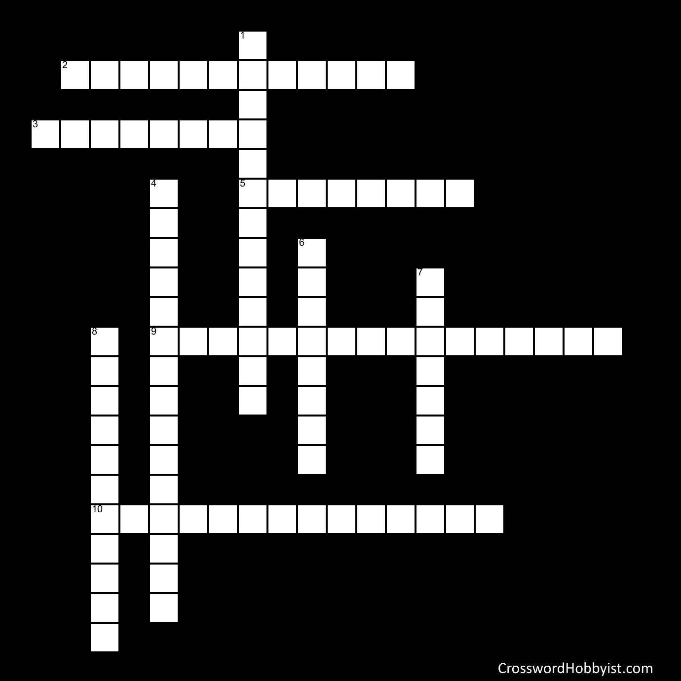 Personal code crossword picture