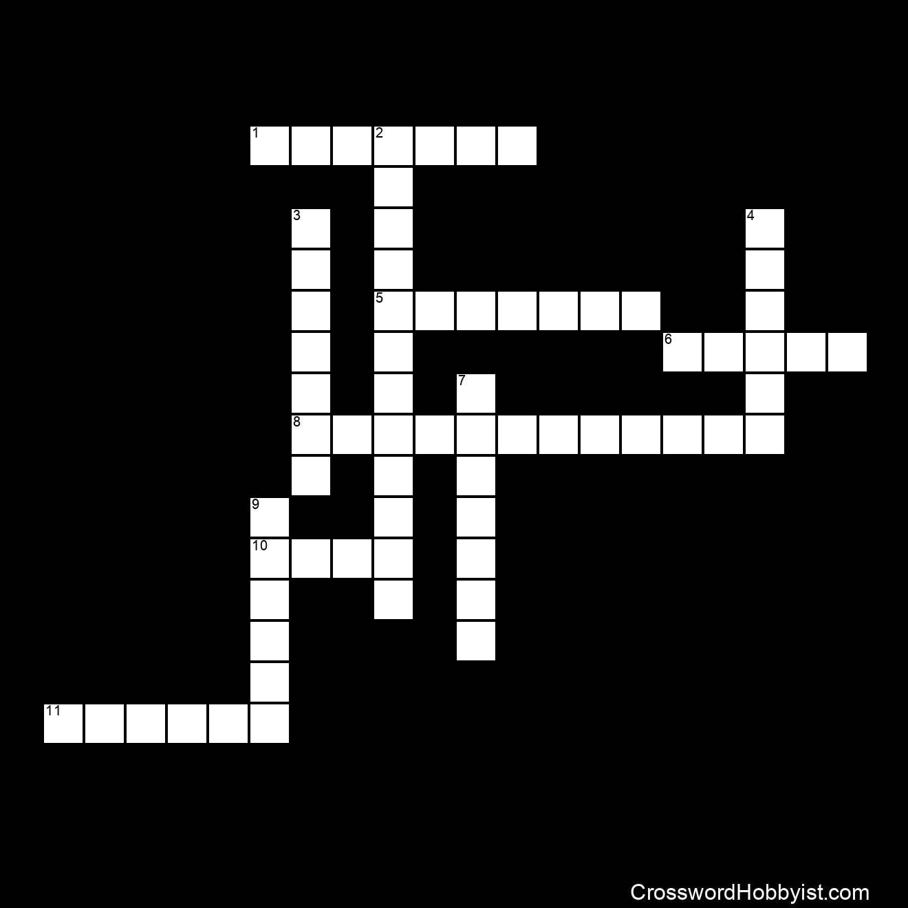 Phases Of The Moon Crossword Puzzle