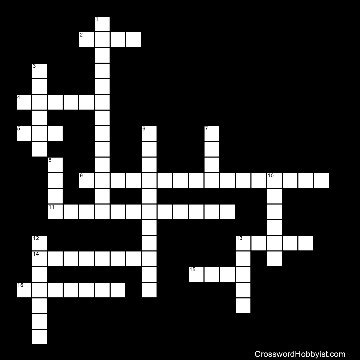 Phases Of The Moon Crossword Puzzle