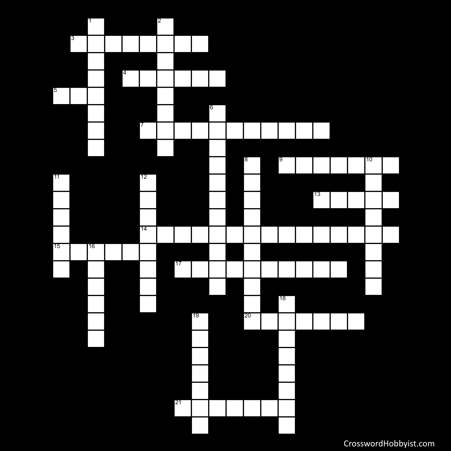 Physical Science 3 - Crossword Puzzle