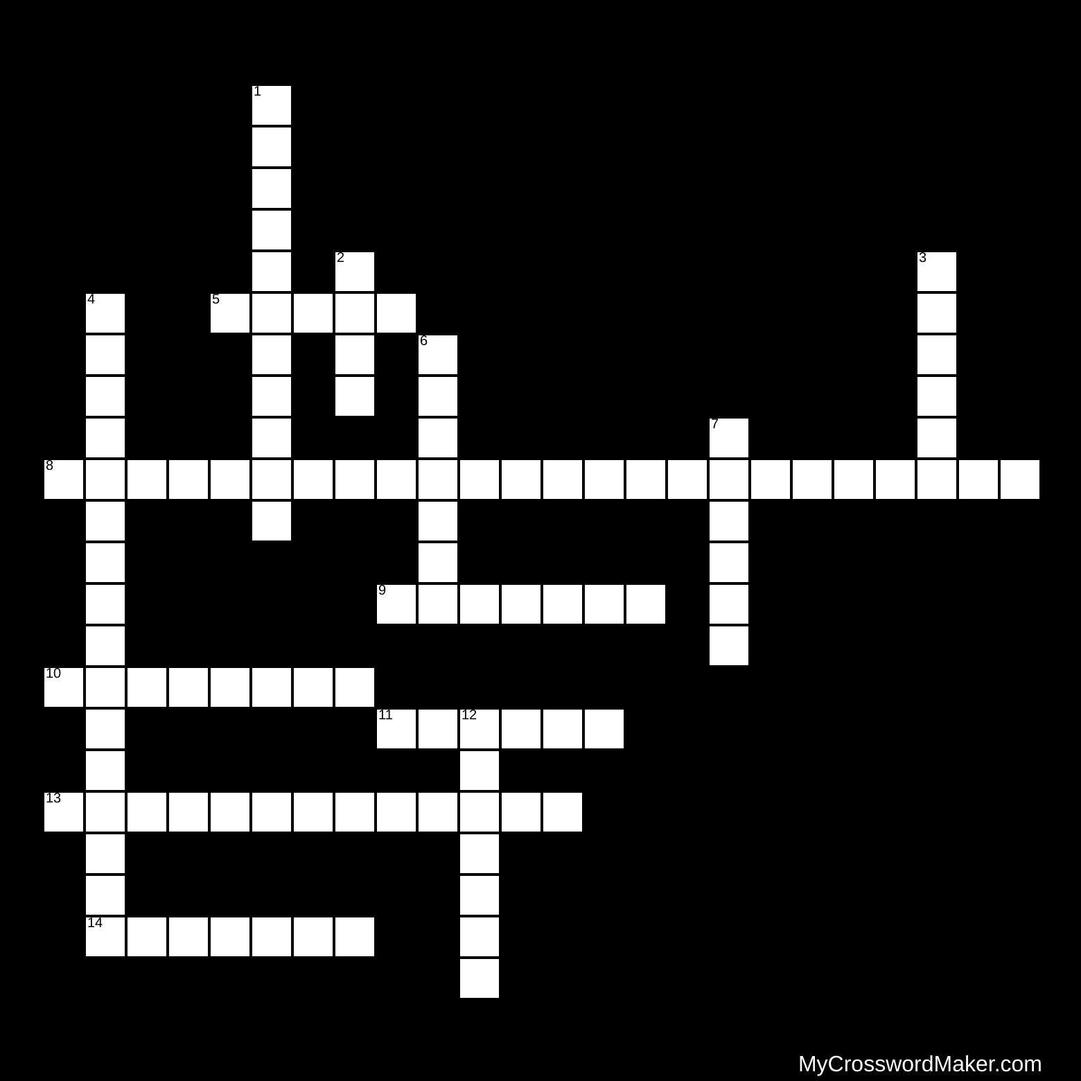 Physical Science Vocabulary - Crossword Puzzle