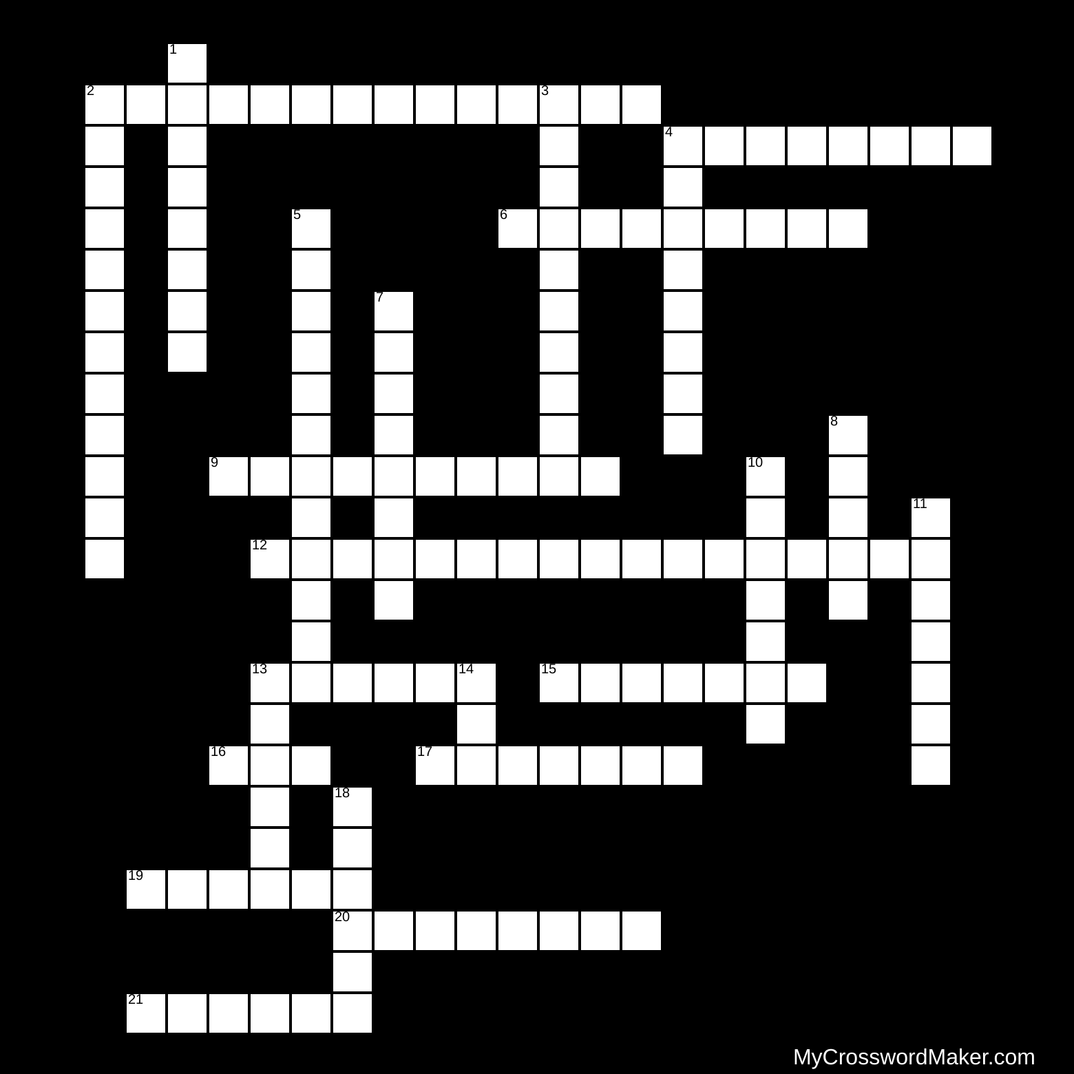 Insulin Crossword Puzzle