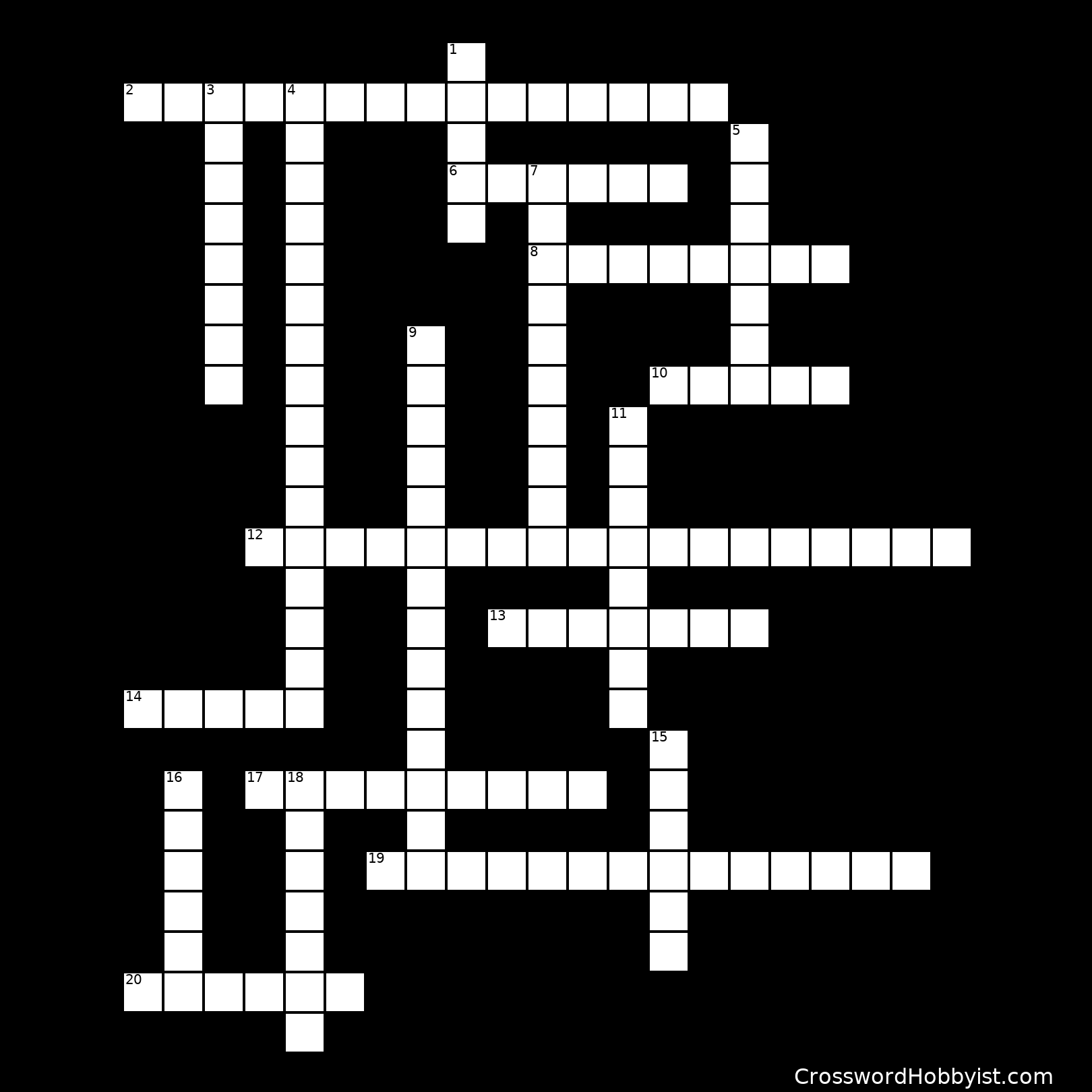 Rompecabezas de Vocabulario Crossword Puzzle