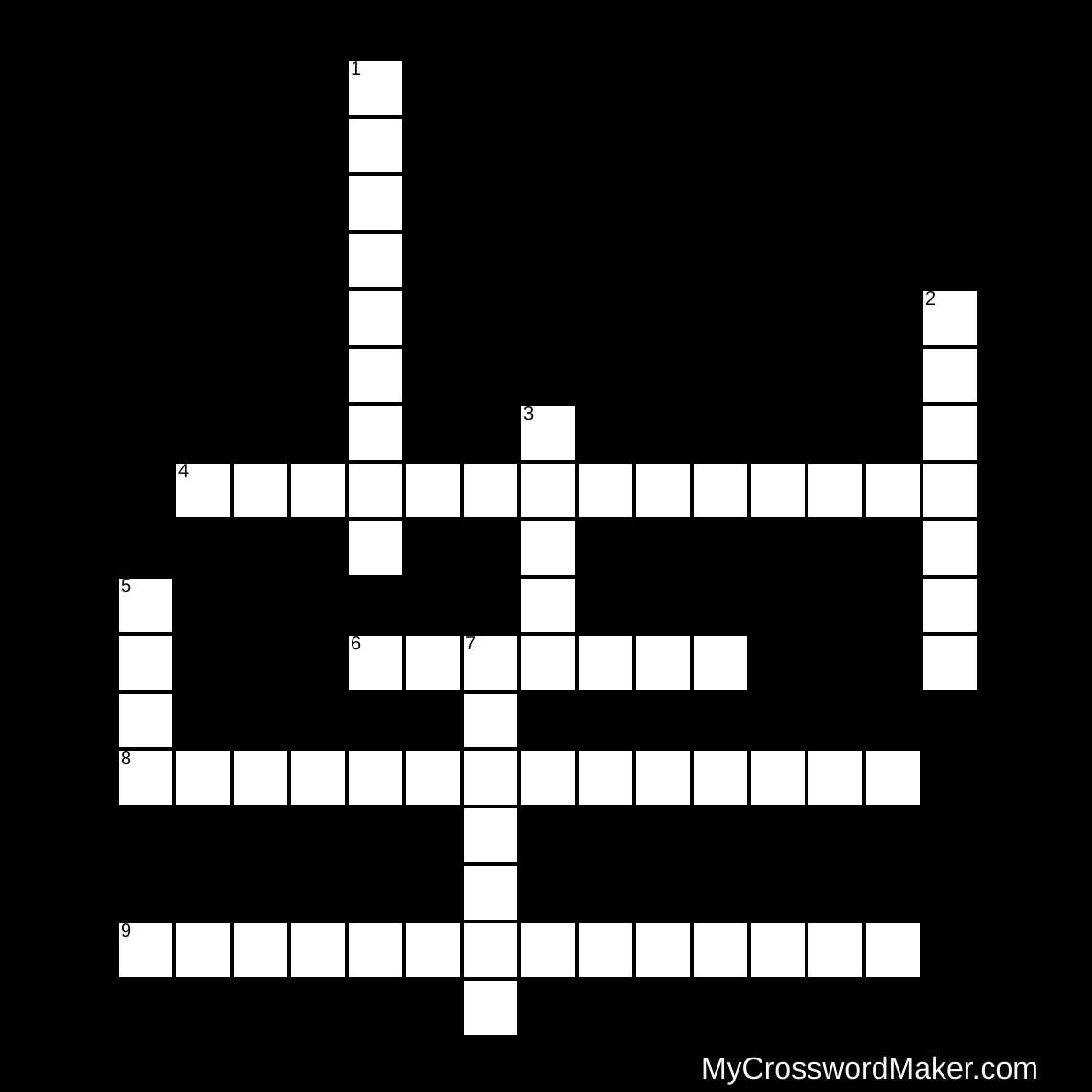 SAINTS Crossword Puzzle