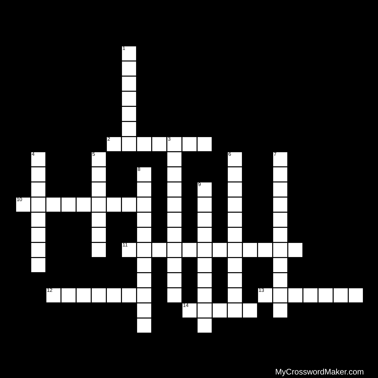 SCIENCE STUFF Crossword Puzzle