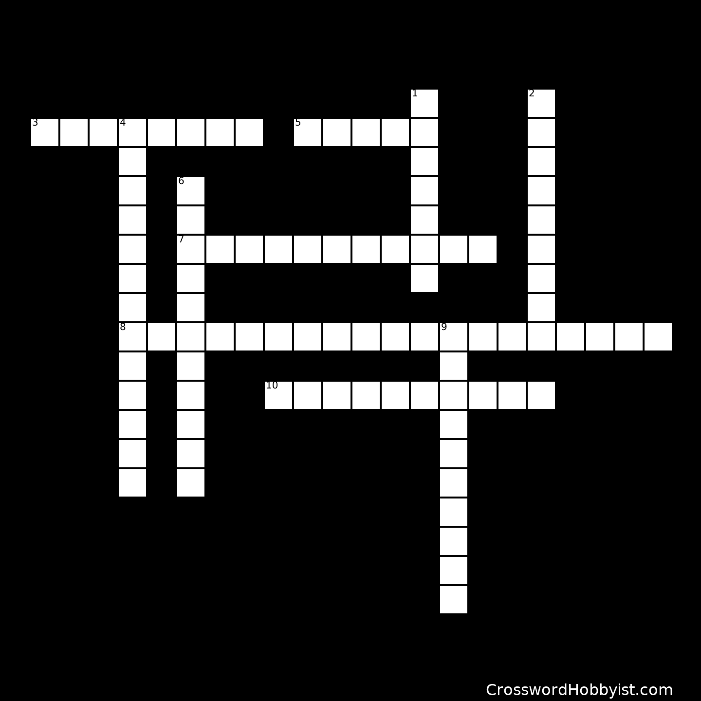 SJVC Clinic Manual Crossword Puzzle