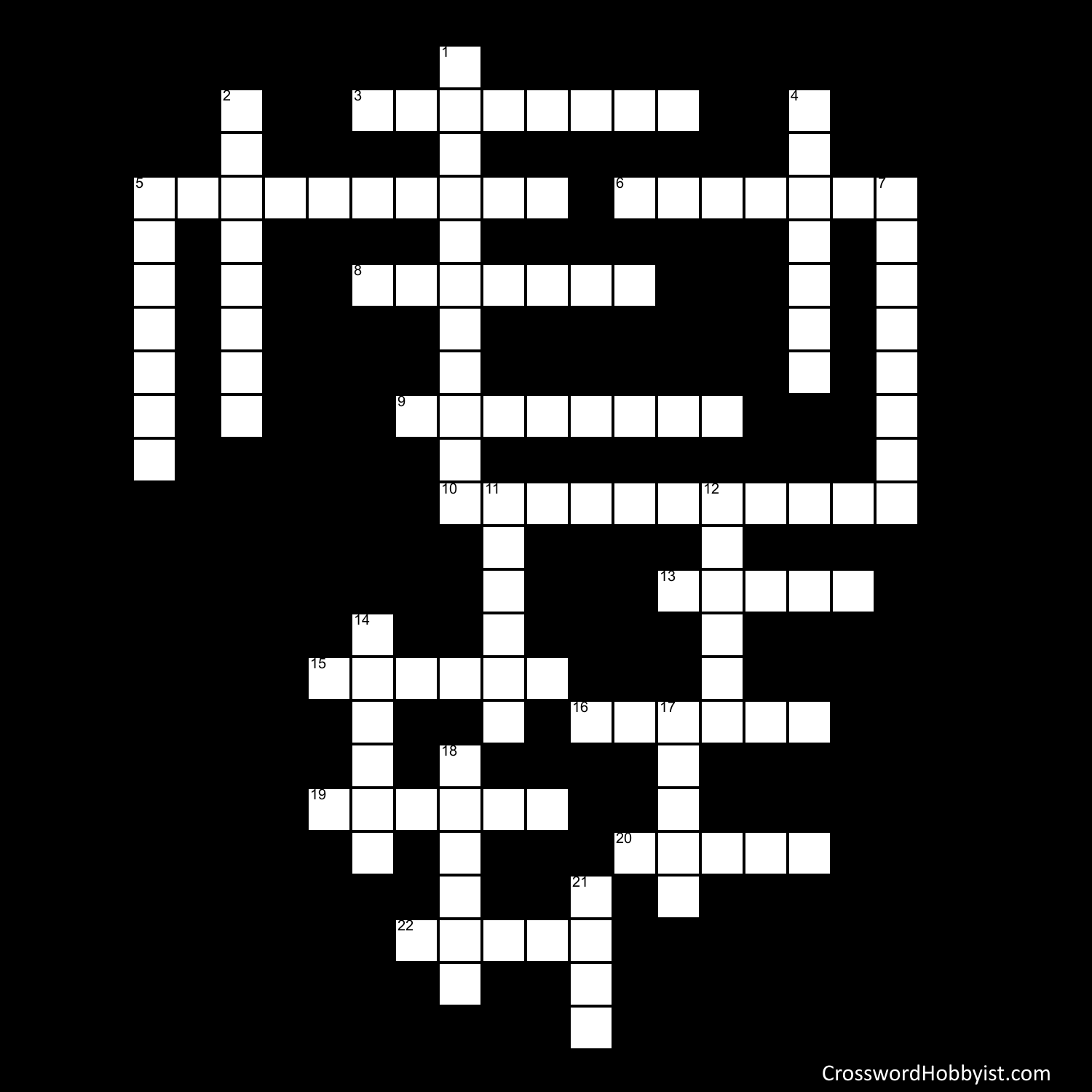Save the Israelites from Egypt! - Crossword Puzzle