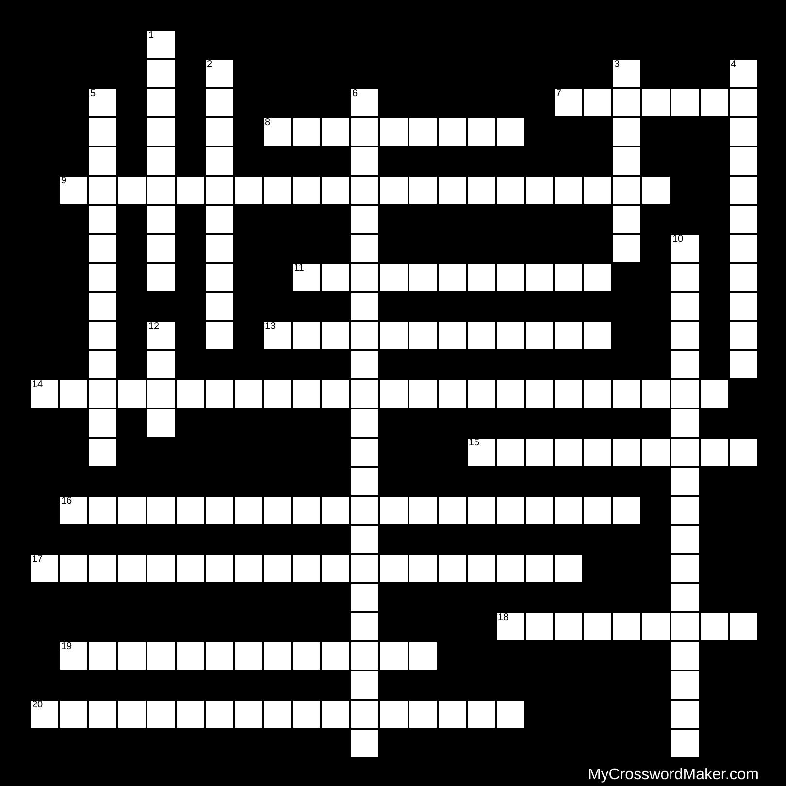 Science Chapter 1 Crossword - Crossword Puzzle
