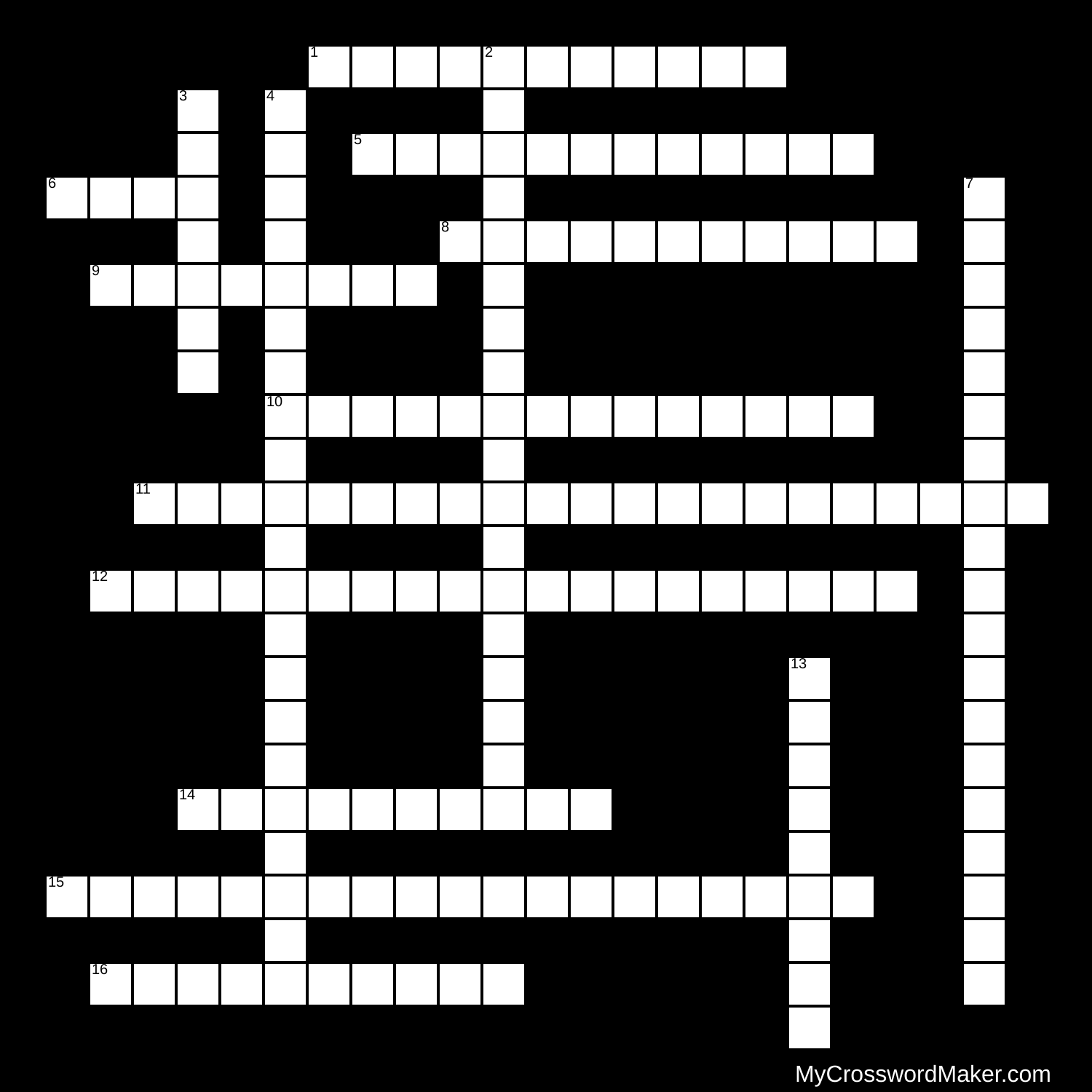 Sentence Parts Crossword Puzzle