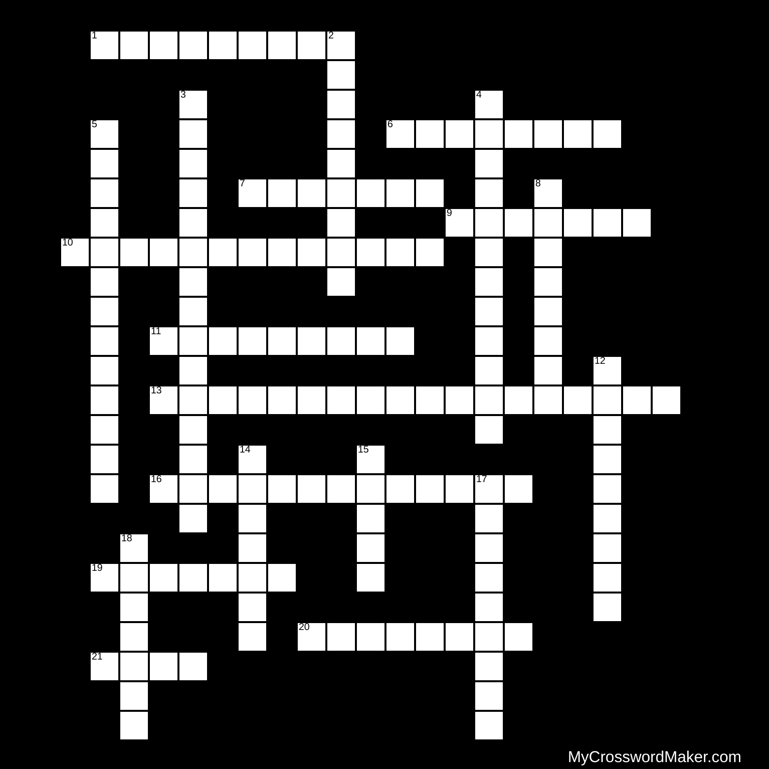 Social Studies Vocabulary Crossword Puzzle