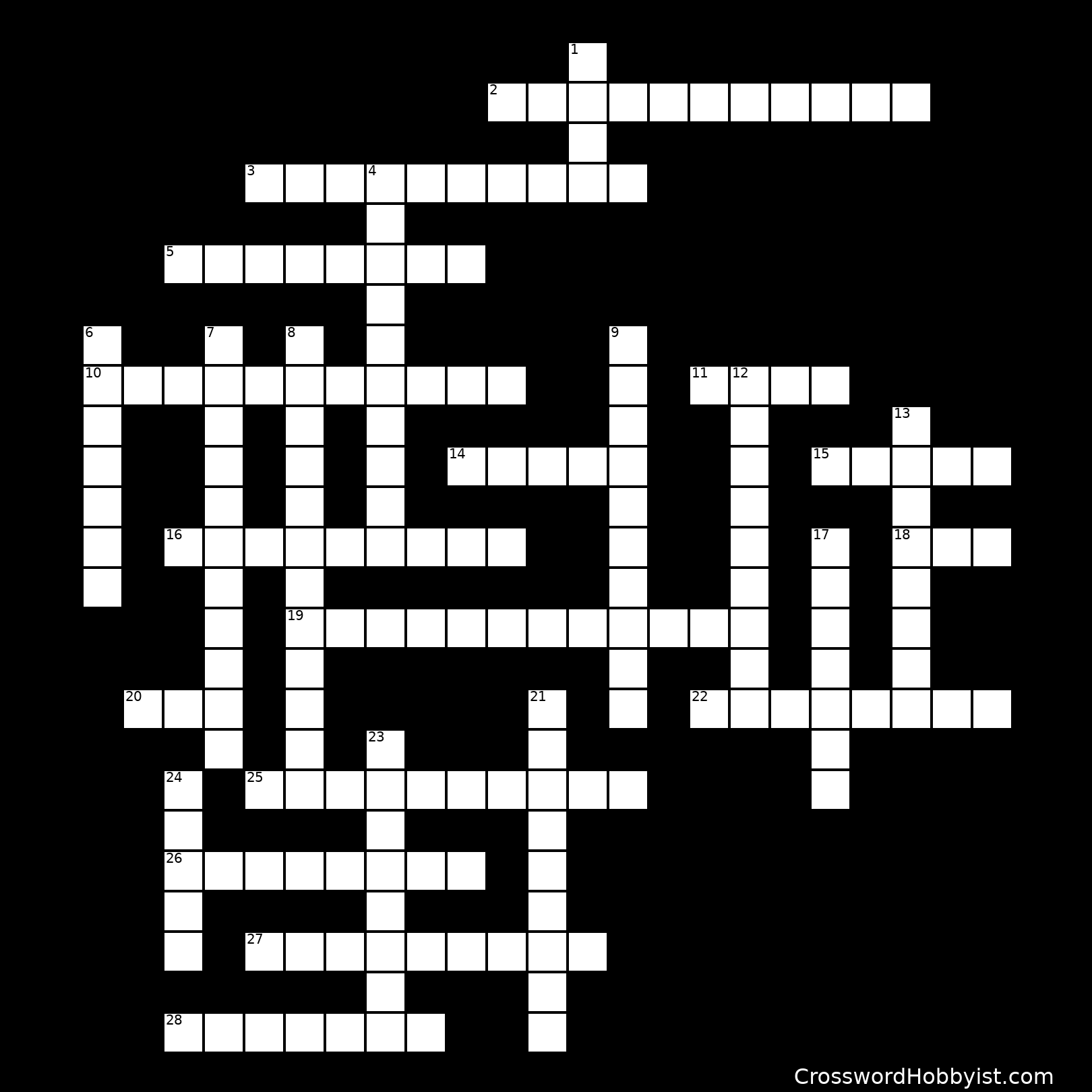 Solve To Complete Clue Crossword Puzzle