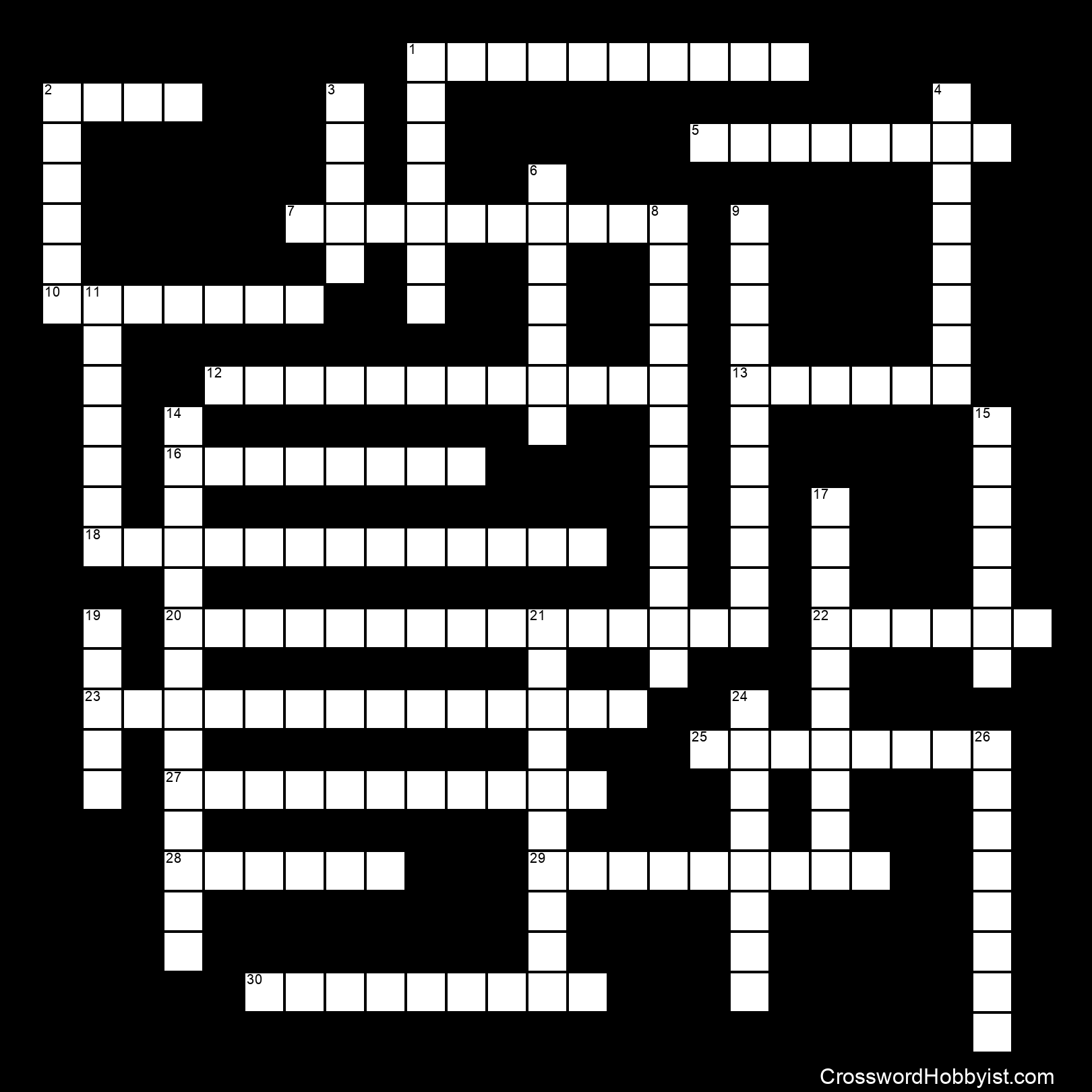 Some properties of water AND carbon compounds Crossword Puzzle