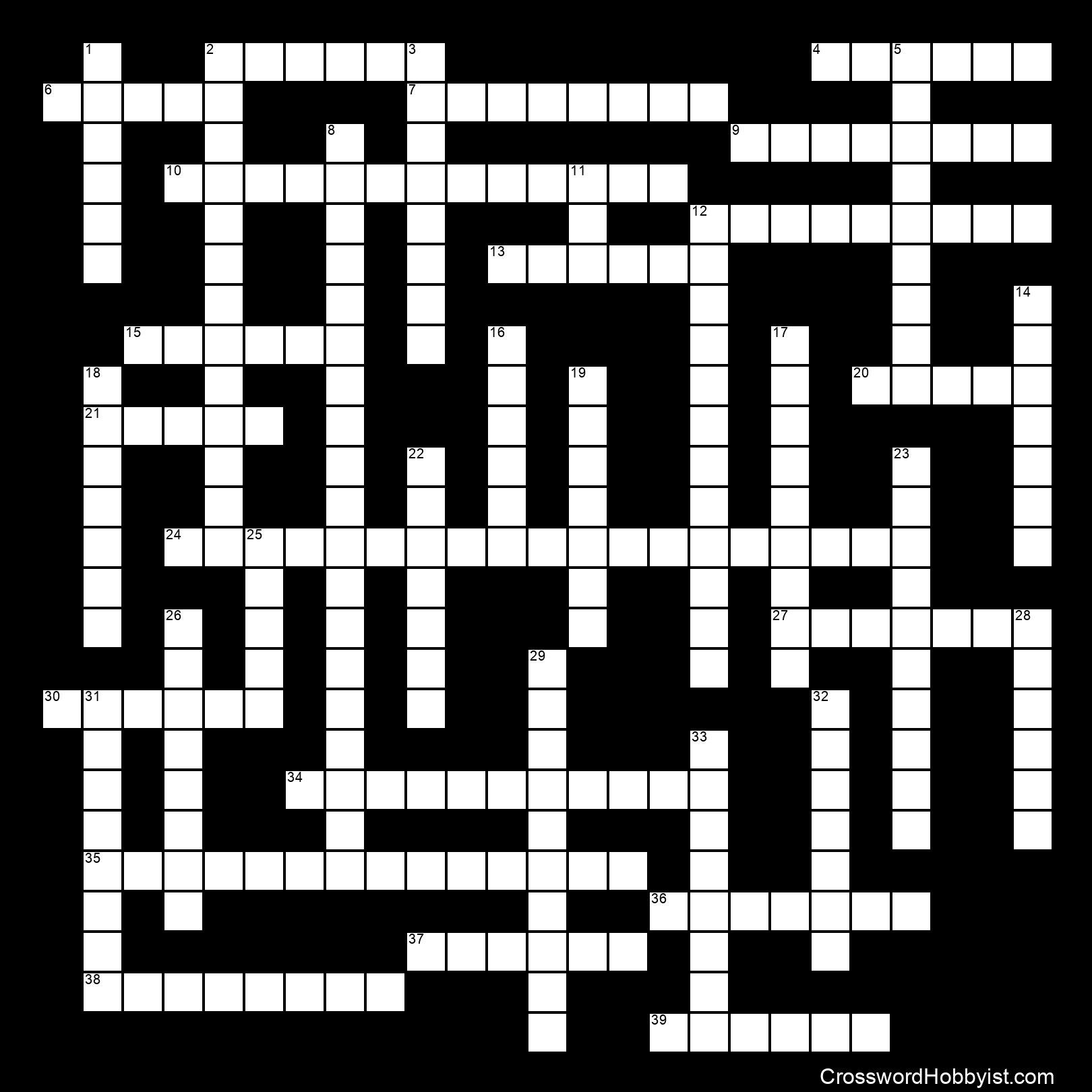 Spanish vocabulary crossword puzzle