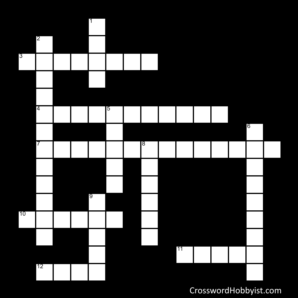 States of matter Crossword Puzzle