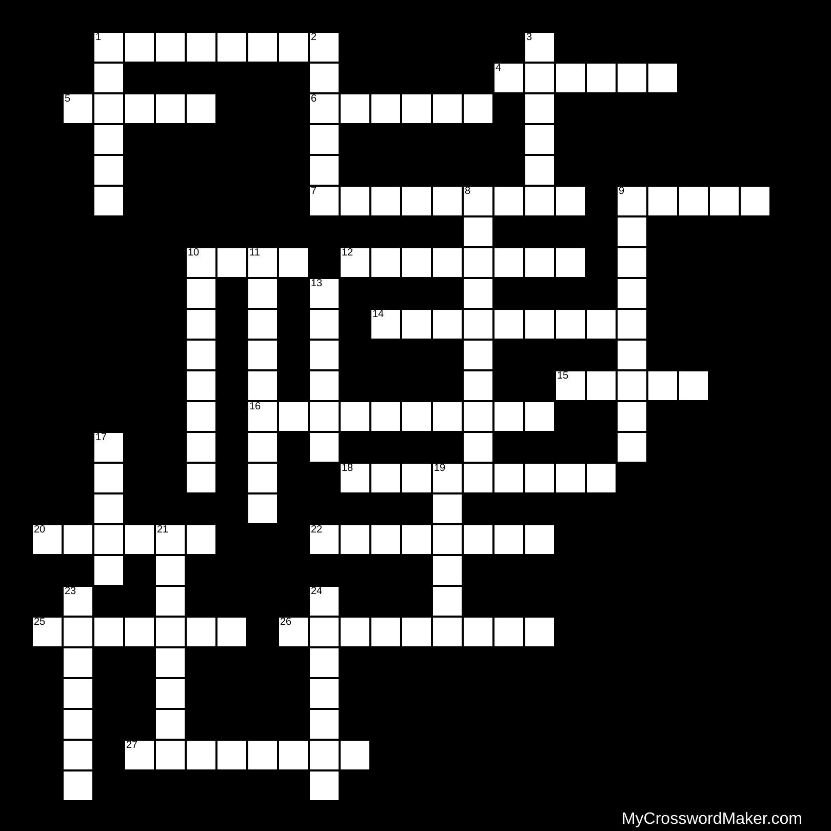 TALES OF A FOURTH GRADE NOTHING Crossword Puzzle