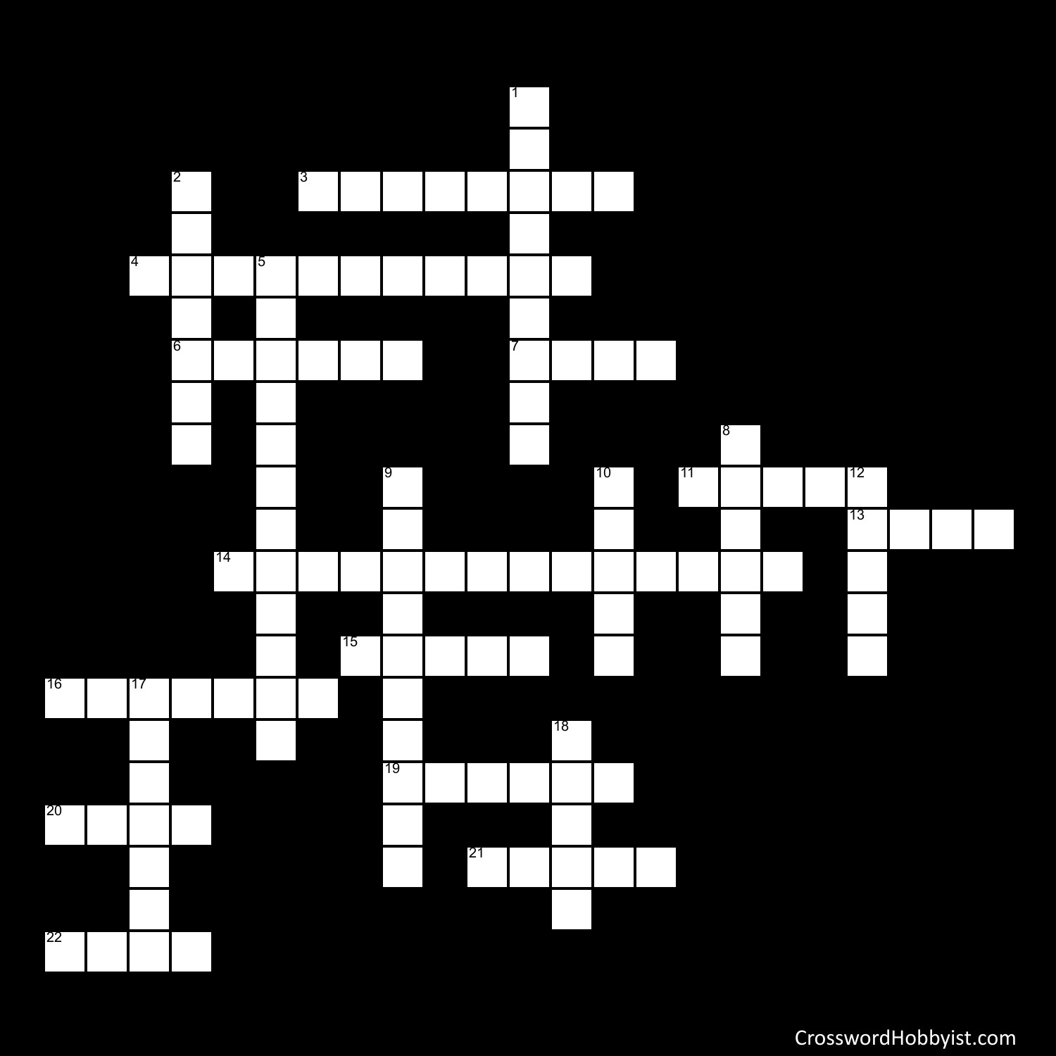 THE LION, THE WITCH AND THE WARDROBE Crossword Puzzle