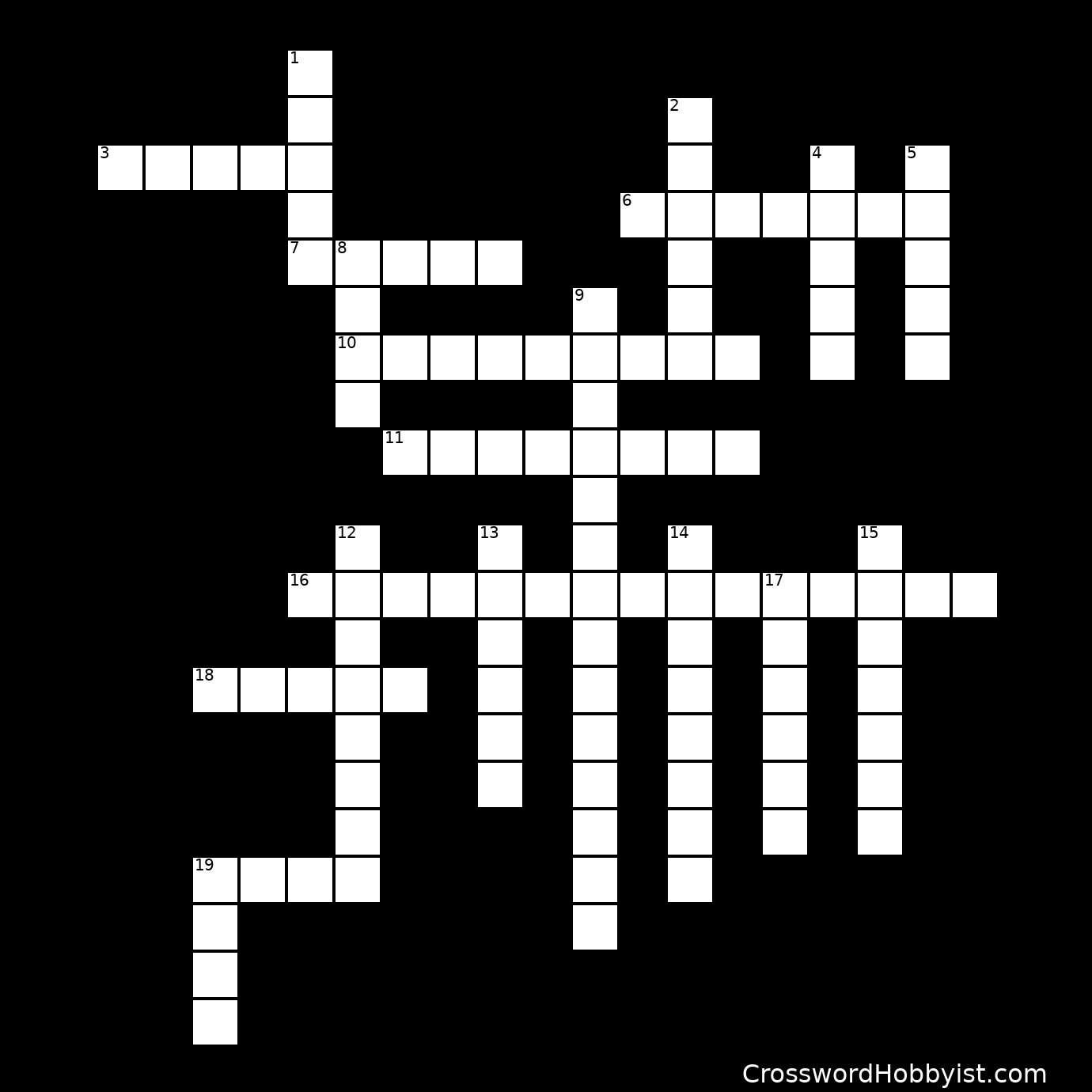 THE PEARL Crossword Puzzle