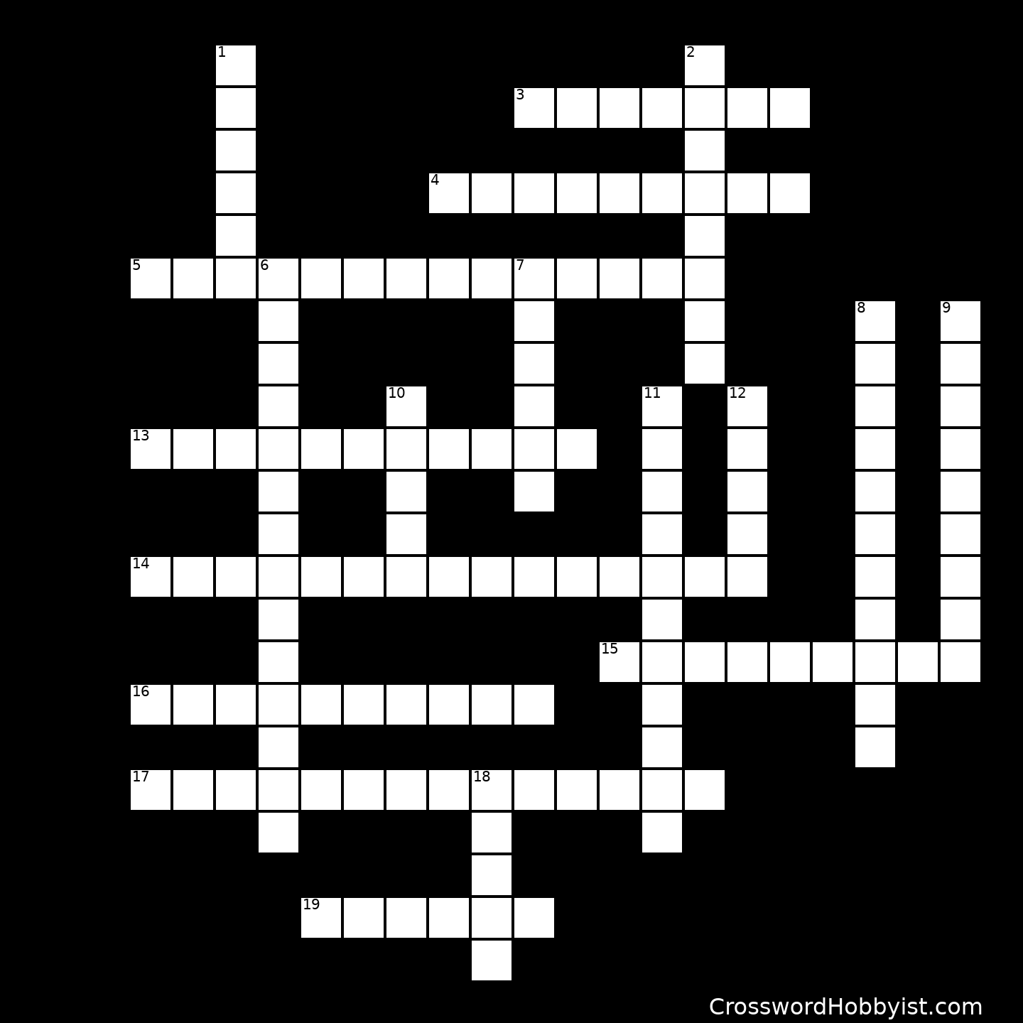 The Frog Crossword Puzzle