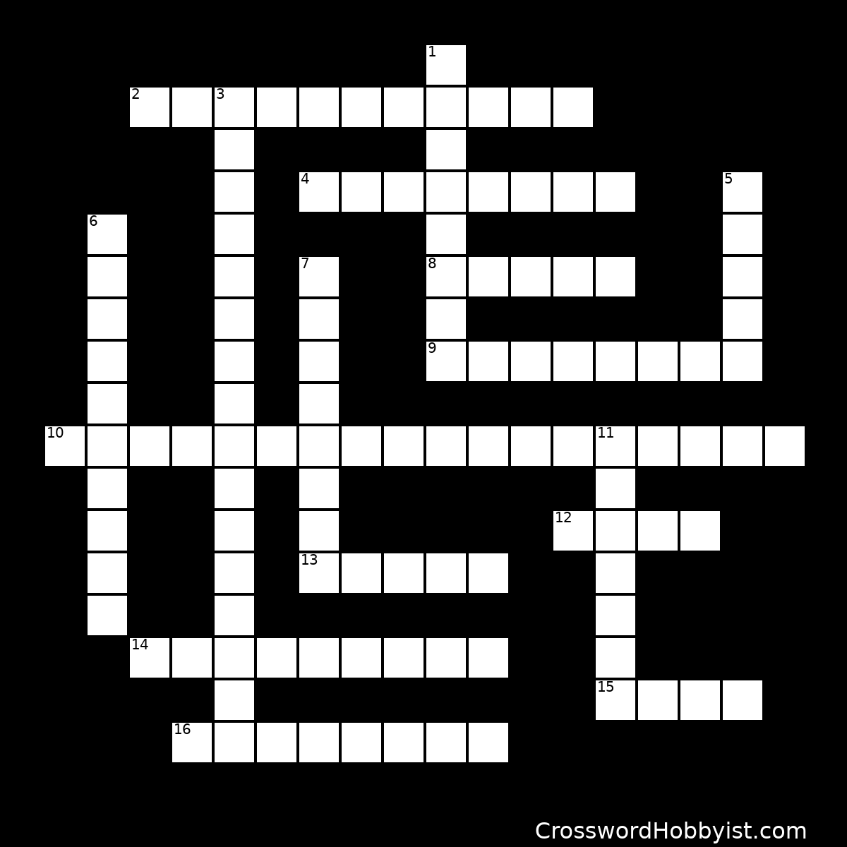 The Human Brain Crossword Puzzle