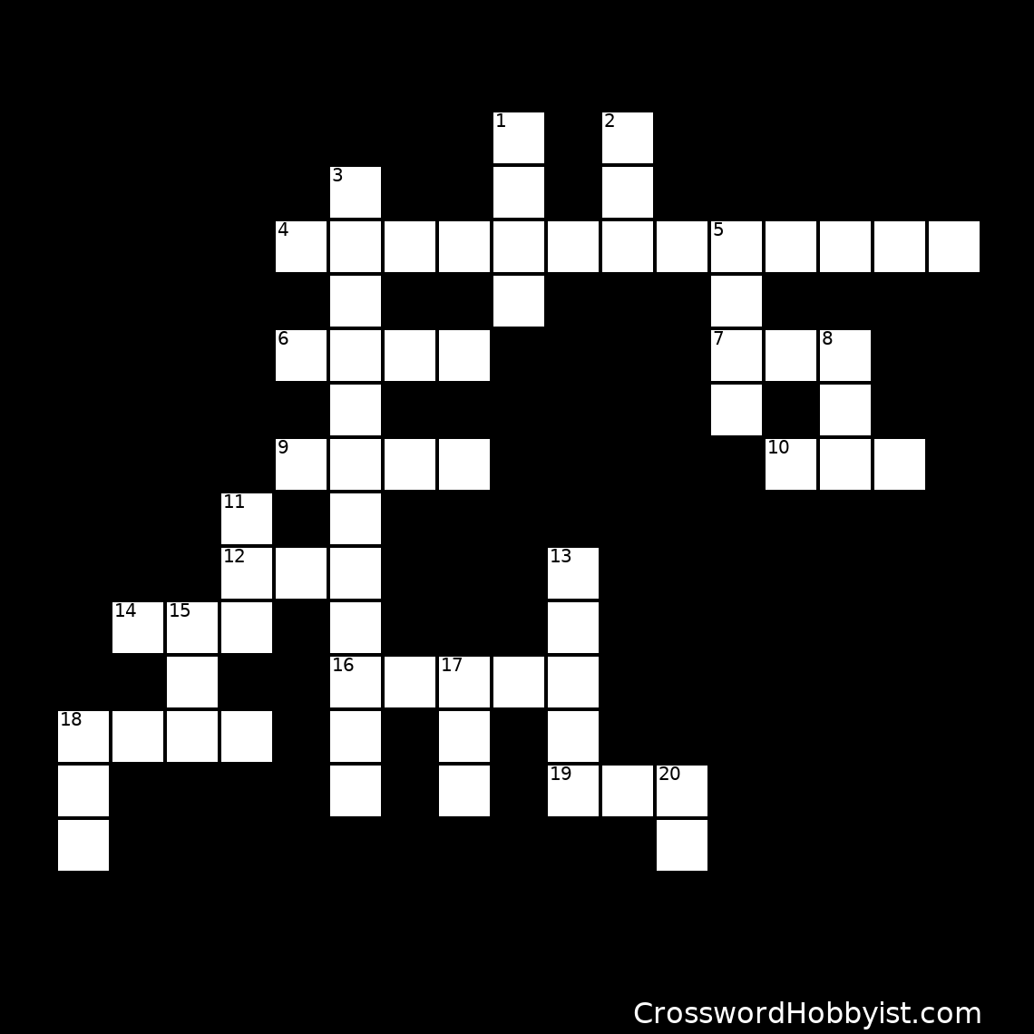 The Land of Acronyms Crossword Puzzle