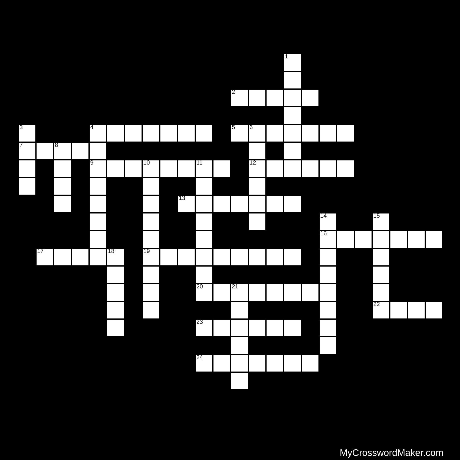 "The Lord Is My Shepherd" Psalms 123 Crossword Puzzle