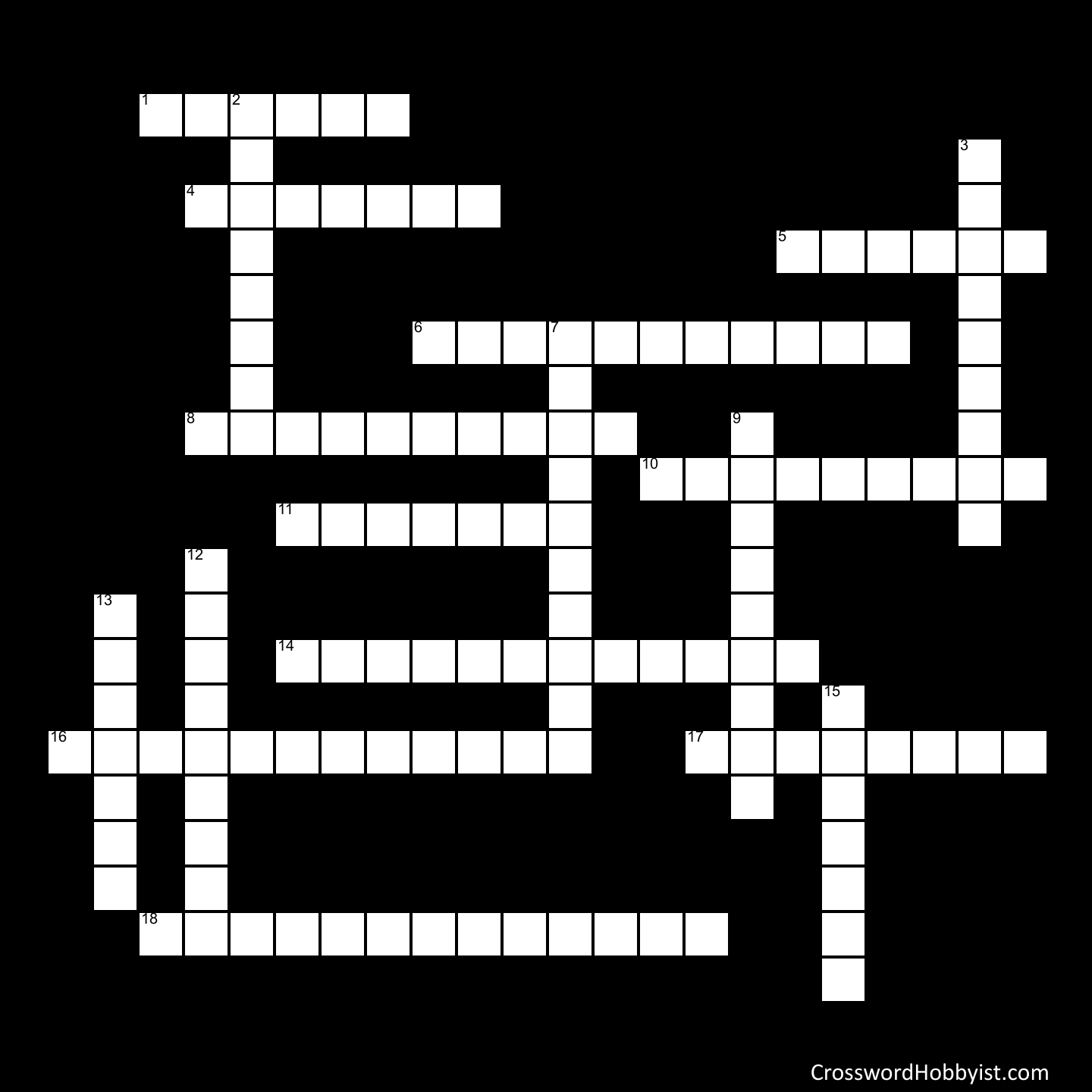 The Muscular System - Crossword Puzzle
