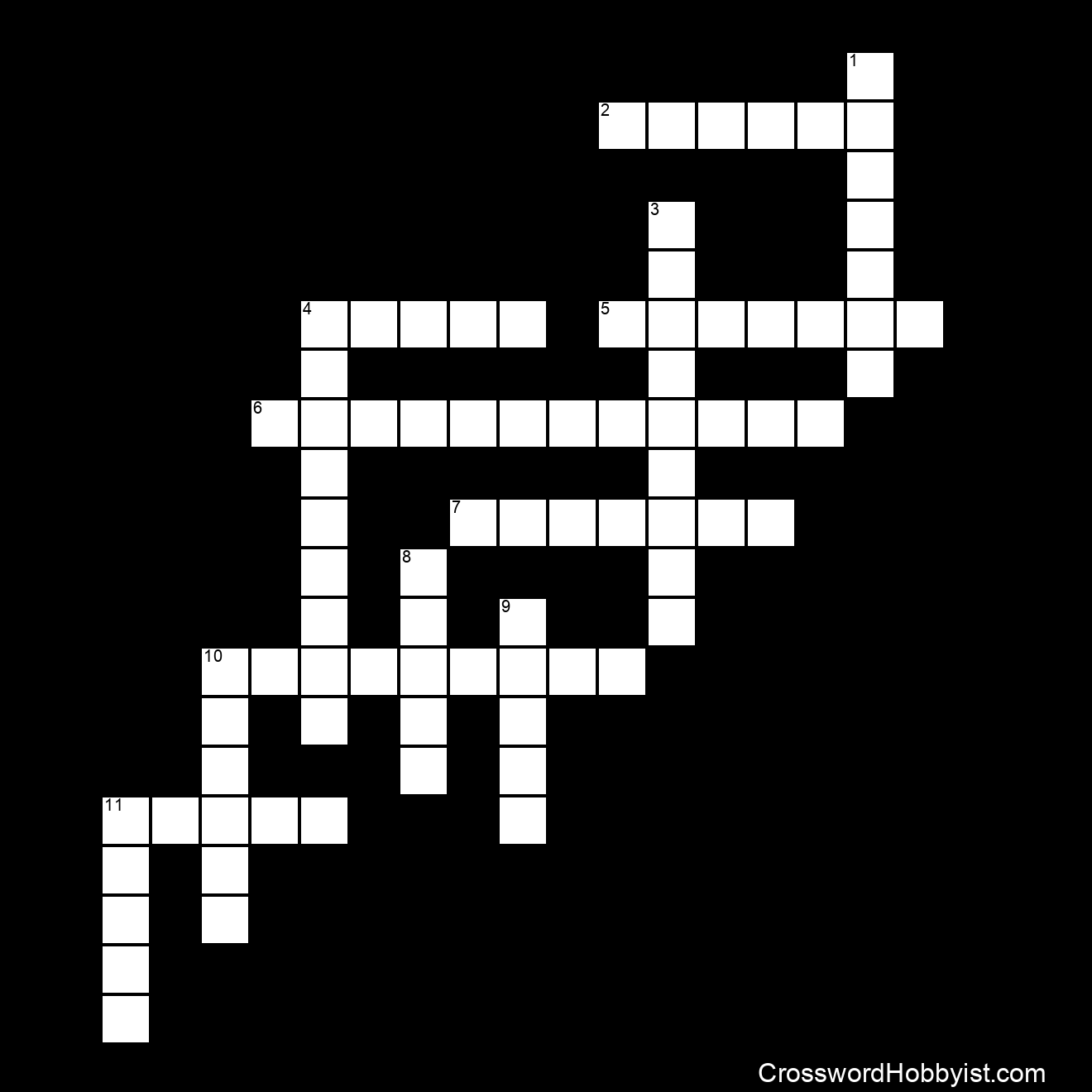 The Nutcracker Crossword Puzzle