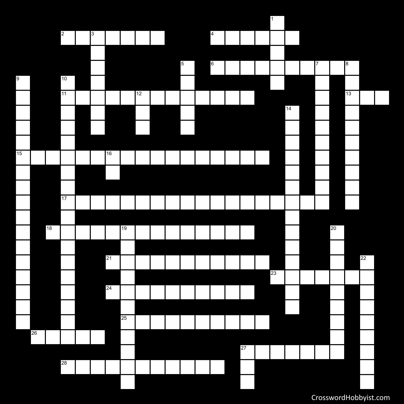 The Seasonal Connection Crossword Puzzle