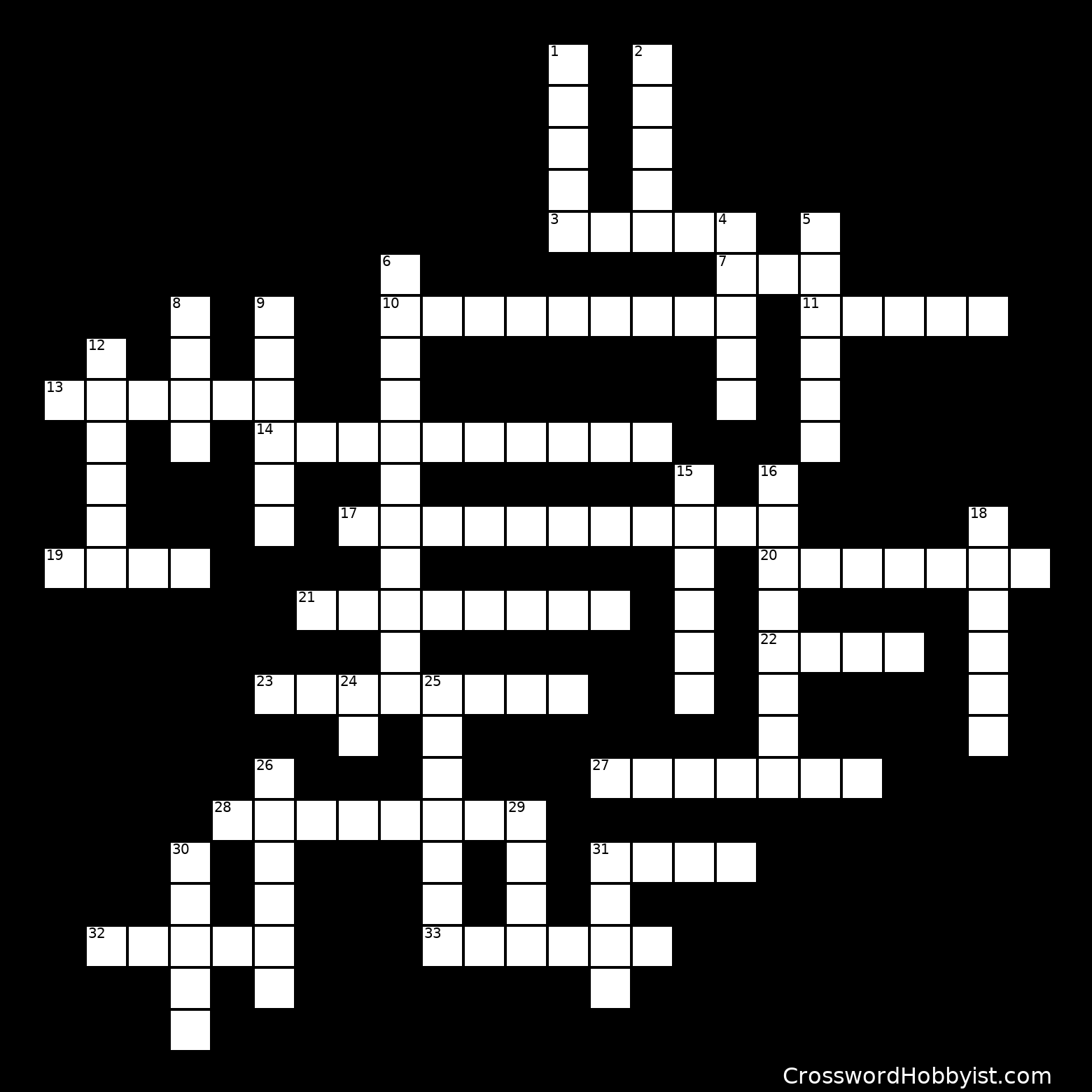The Underground Railroad Crossword Puzzle