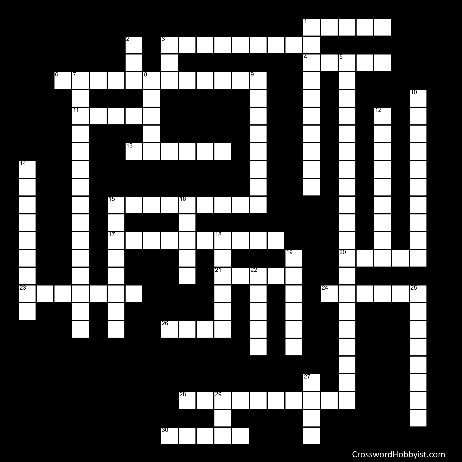 Theatre 1 Vocabulary Crossword Crossword Puzzle