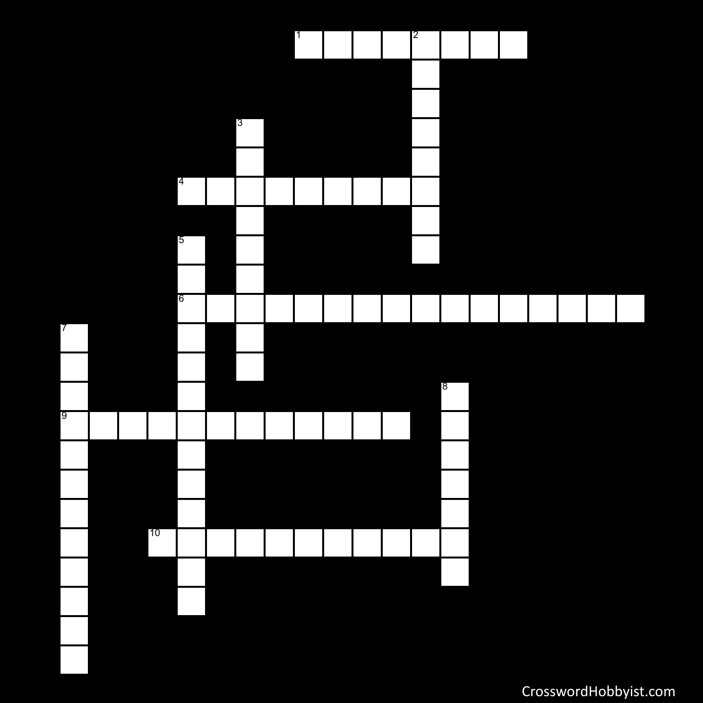Three Branches of Government Crossword Puzzle