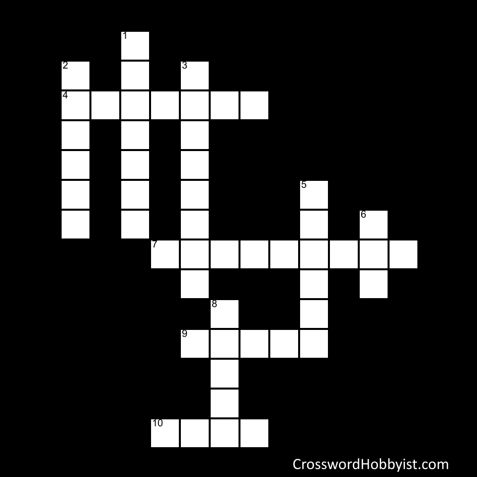 Three Healing Miracles - Crossword Puzzle