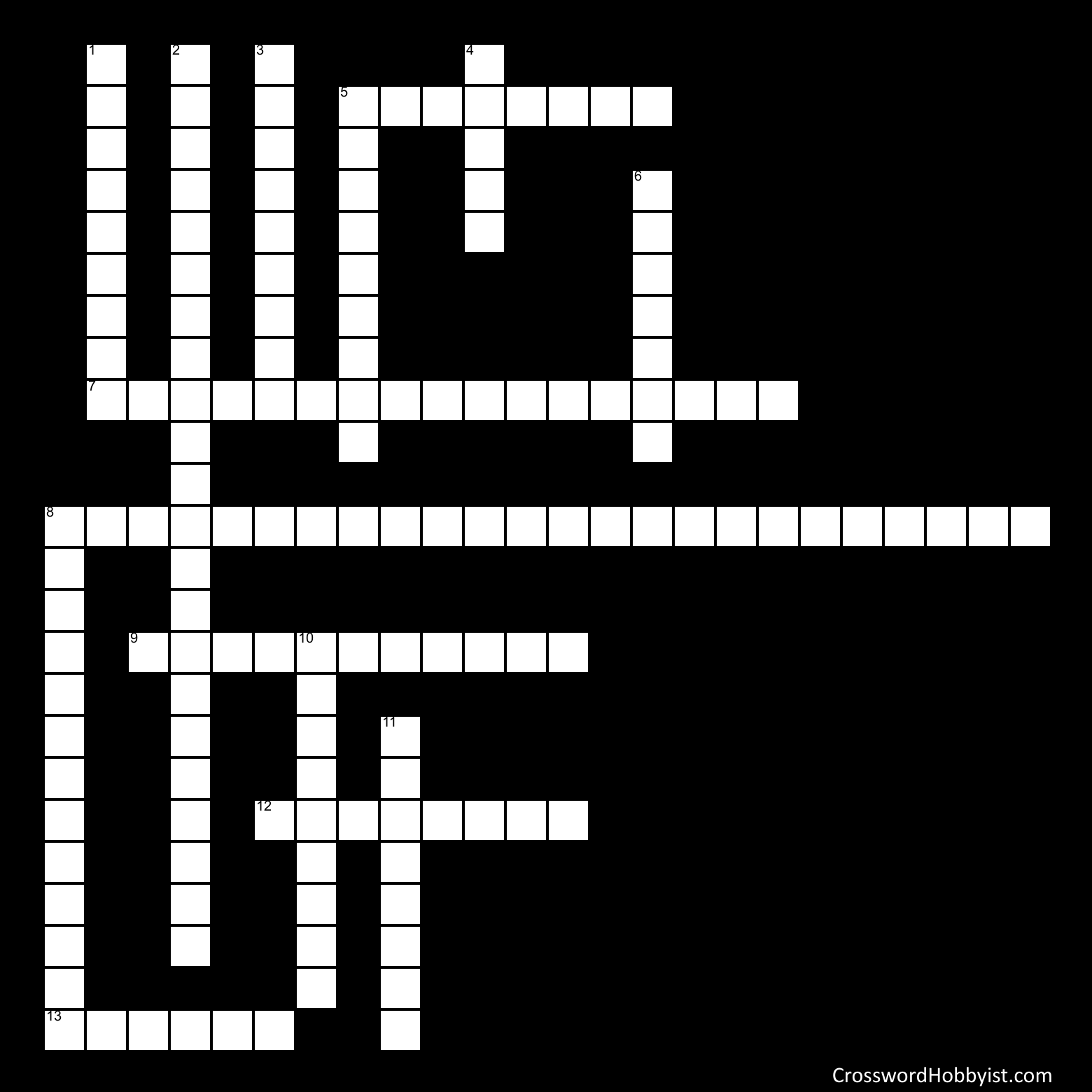 U8 Vocabulario - Crossword Puzzle