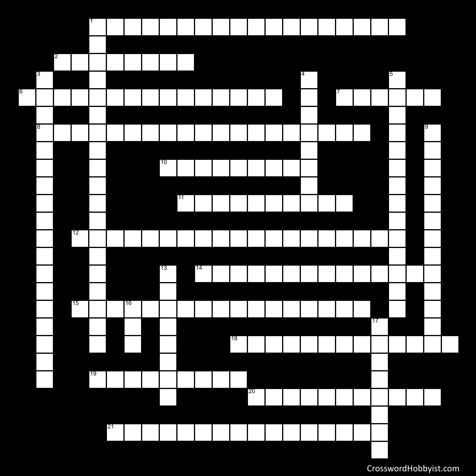 Set plan crossword picture
