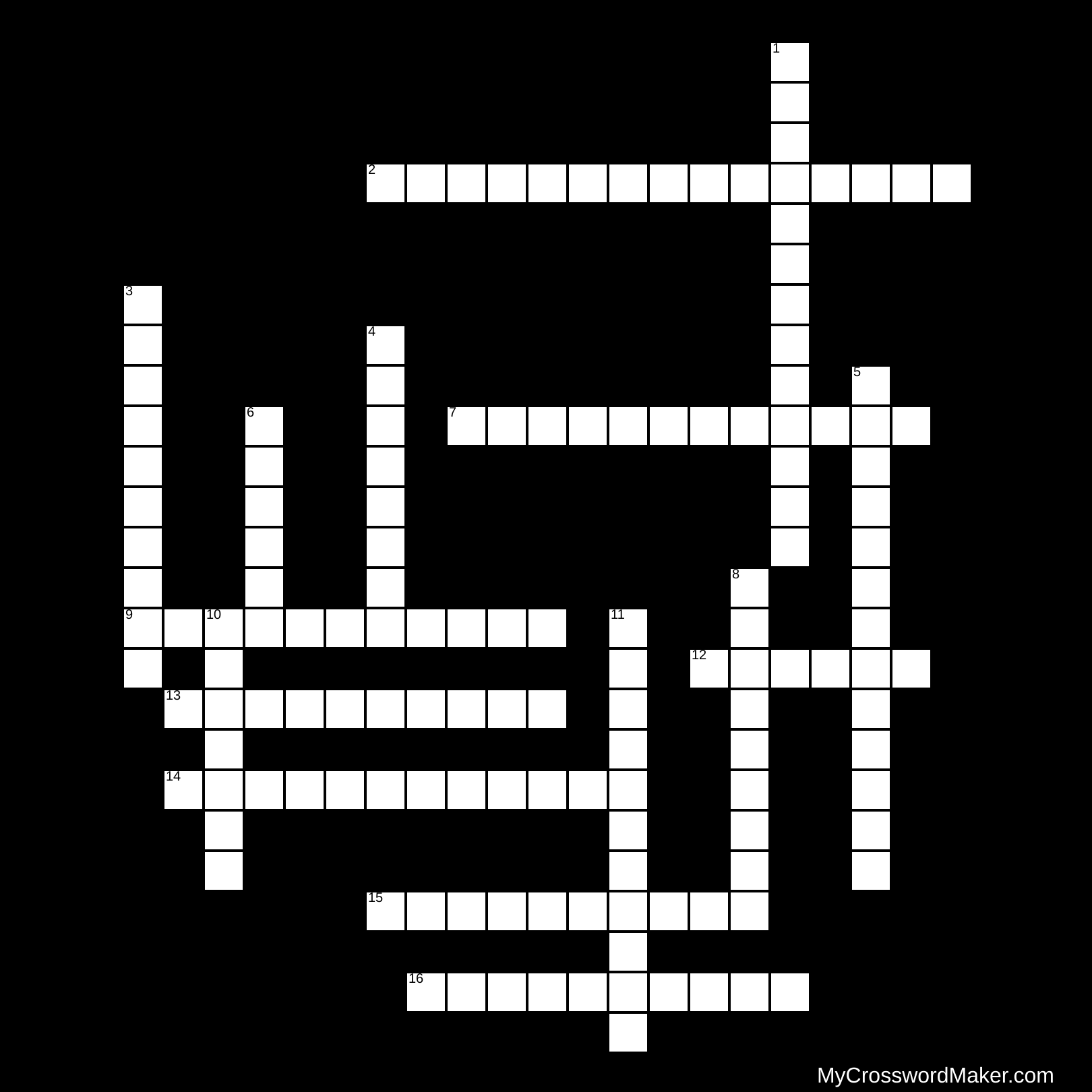 Understanding PFCE Framework Crossword Puzzle