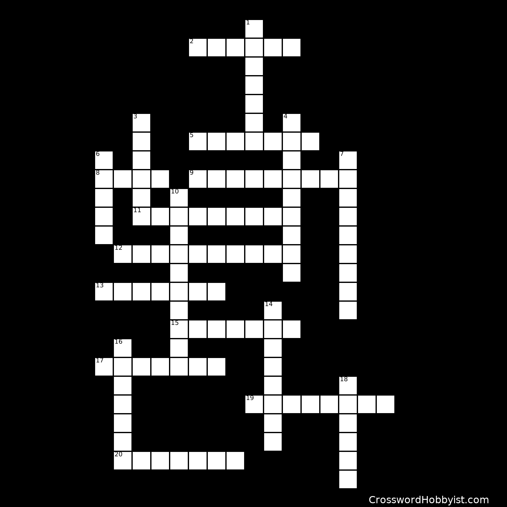 Unit 14 Geography Terms Crossword Puzzle