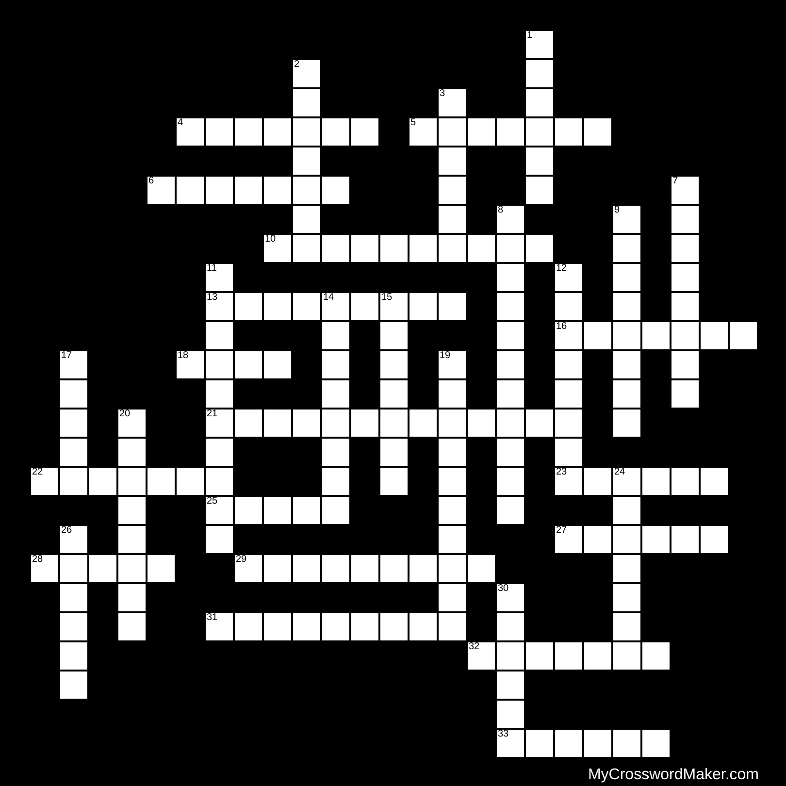 United States Map Crossword Puzzle