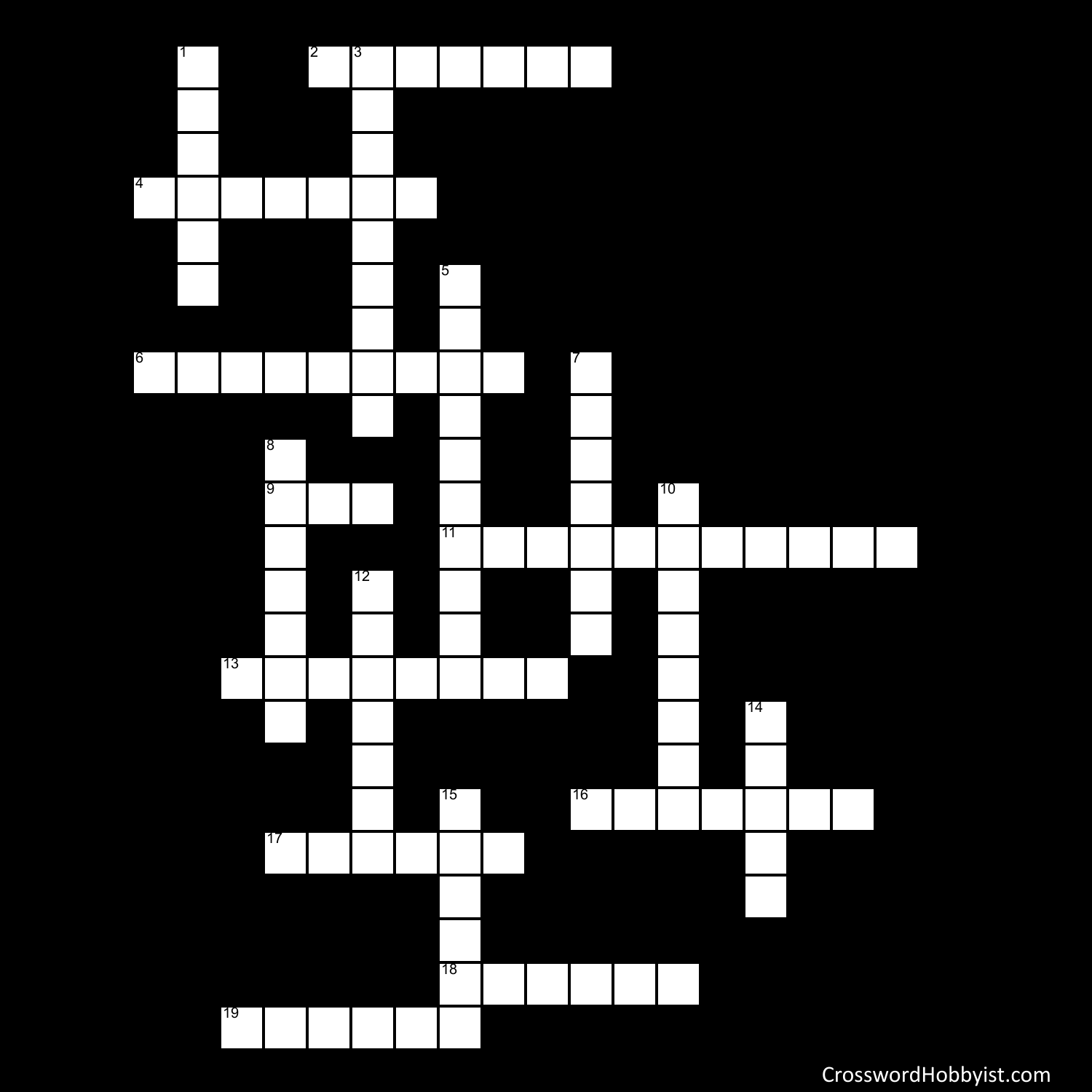 Utica Street Names Crossword Puzzle