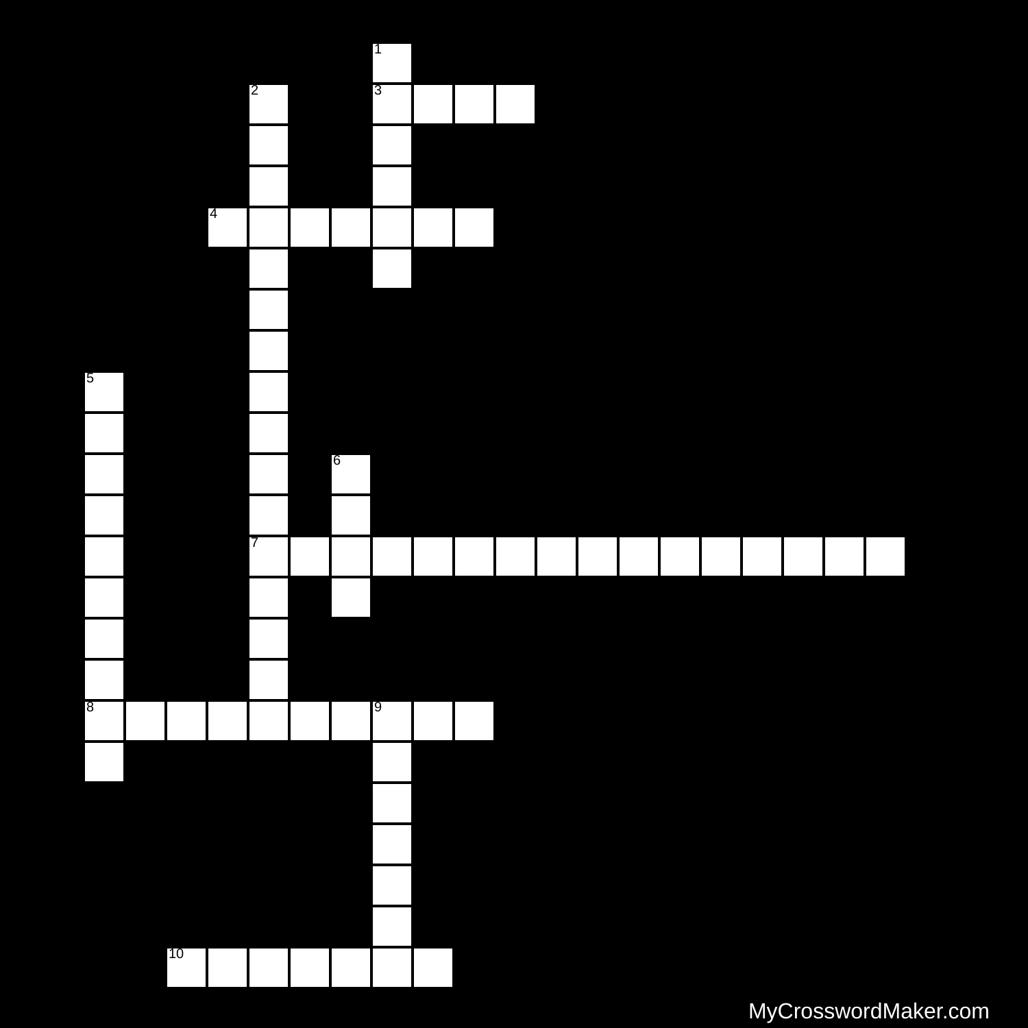 VCS Crossword Puzzle