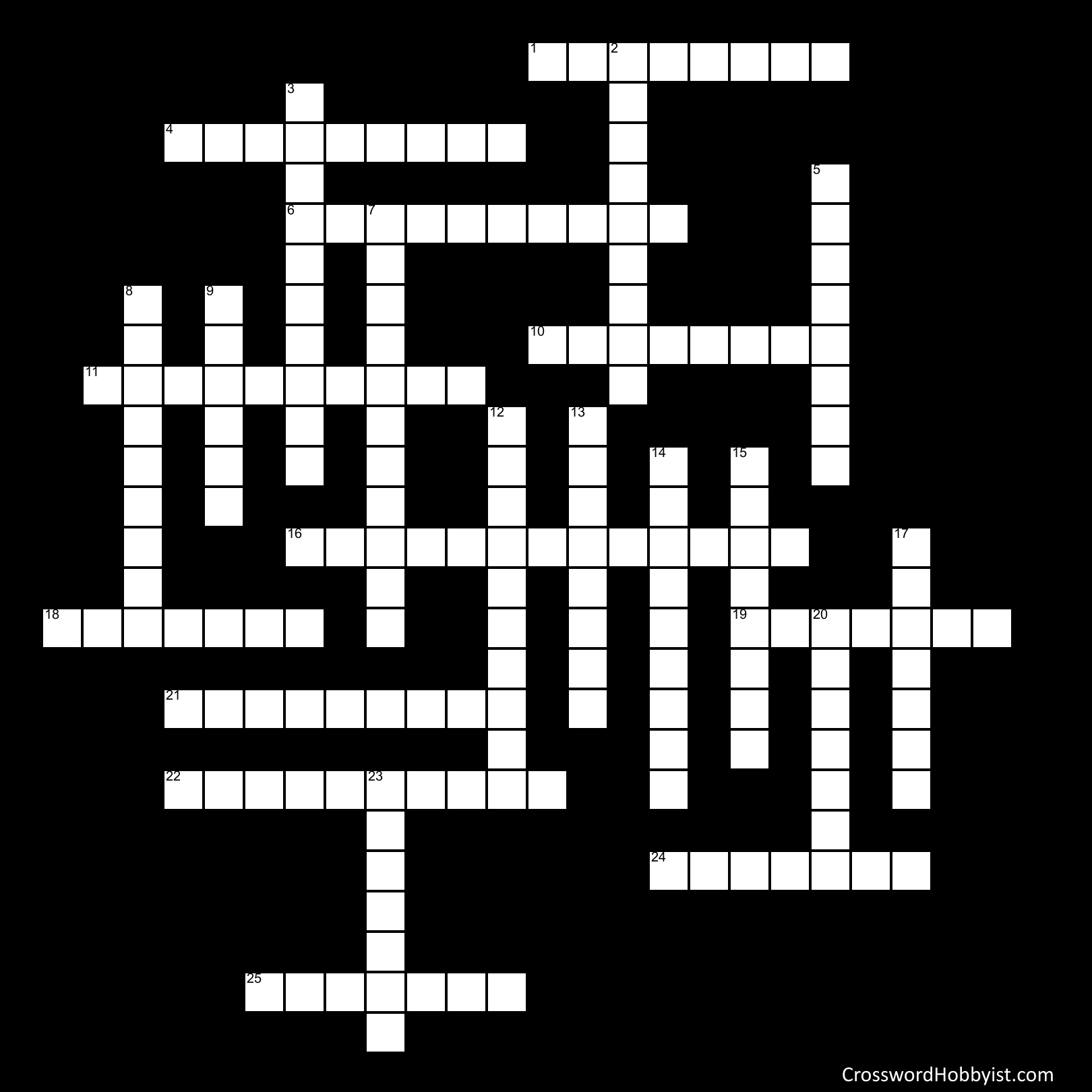 VOCABULARY WORD SCRAMBLE "From one STEM to another"" Crossword Puzzle