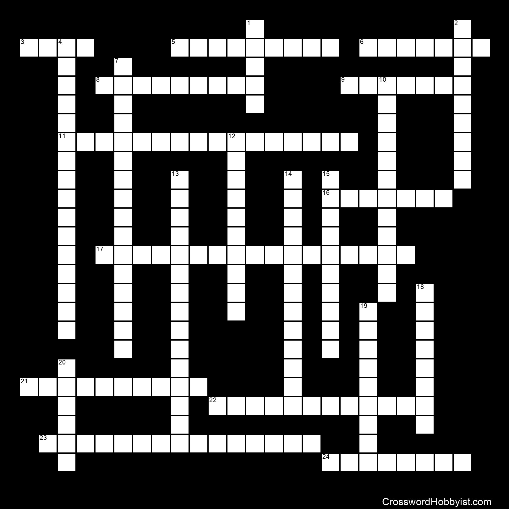 Vocabulary Europe Geography part 1 - Crossword Puzzle
