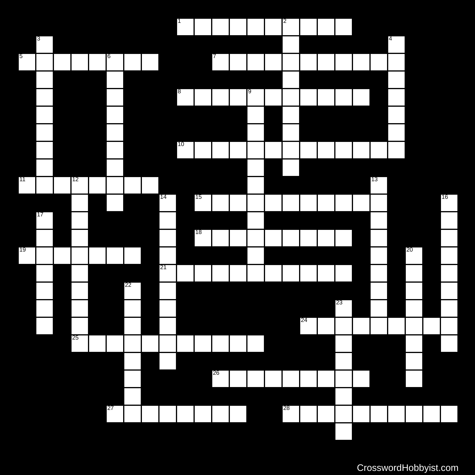 Vocabulary Midterm Review - Crossword Puzzle