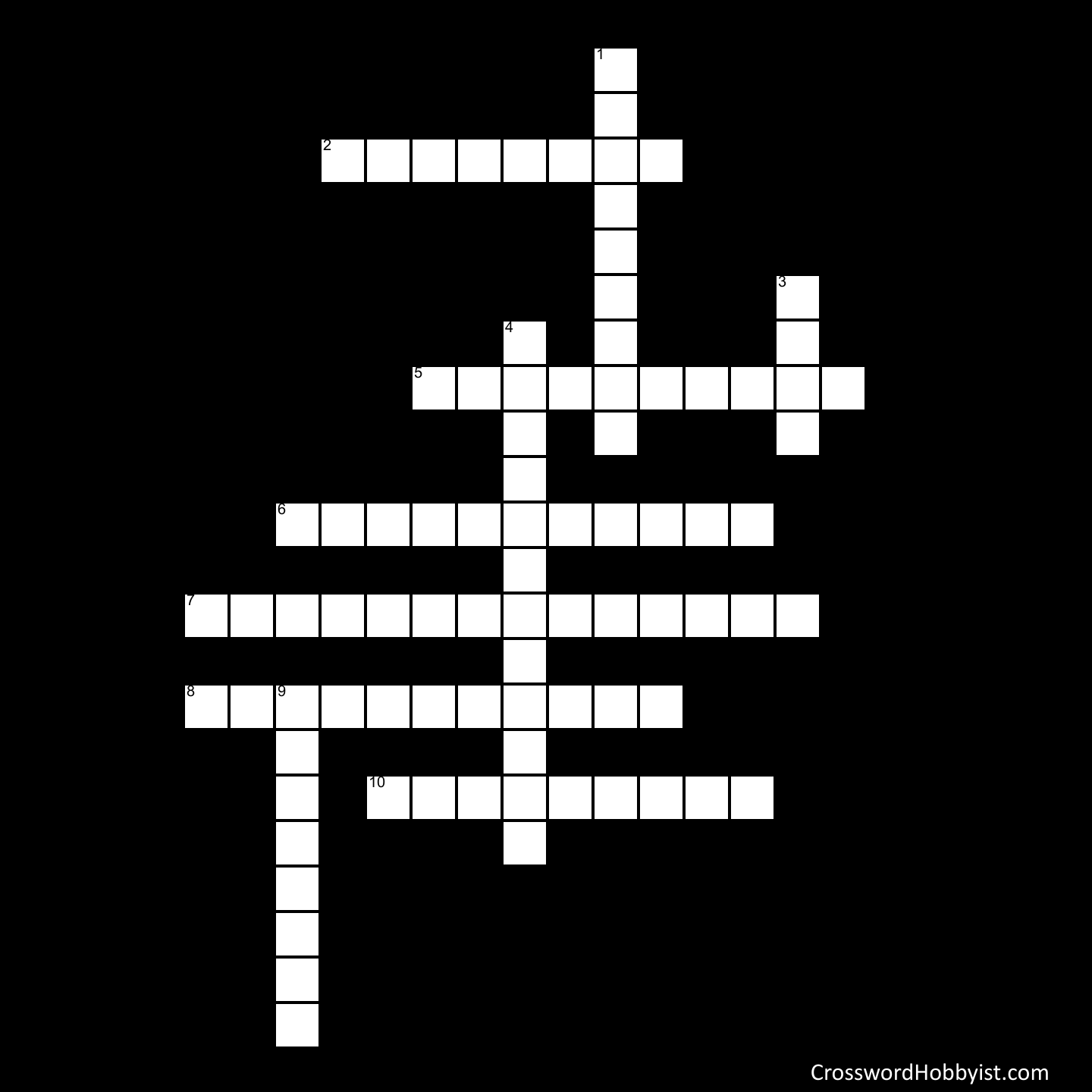 Vocabulary Words Earth Science Crossword Puzzle