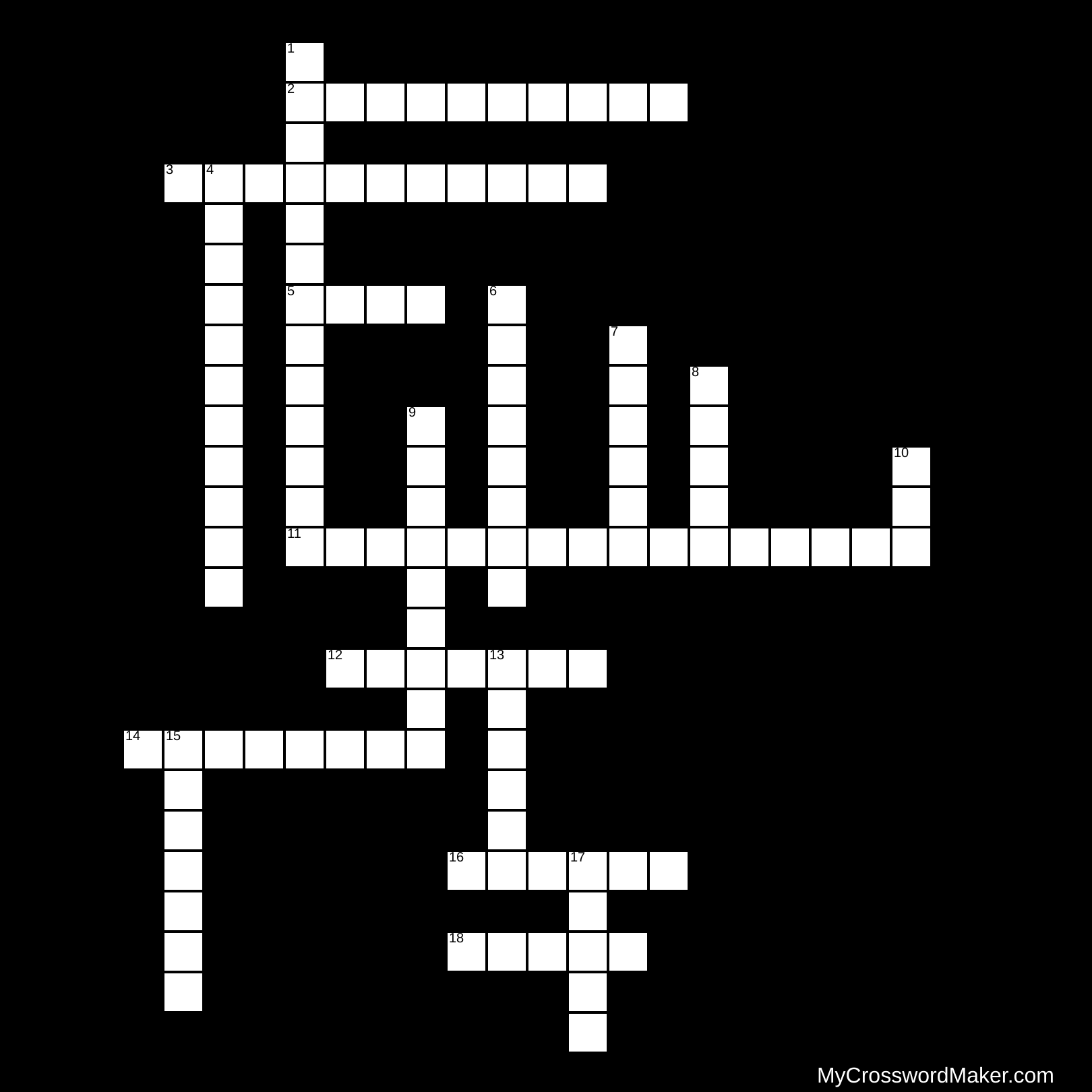 Vocabulary for Interview Crossword Puzzle