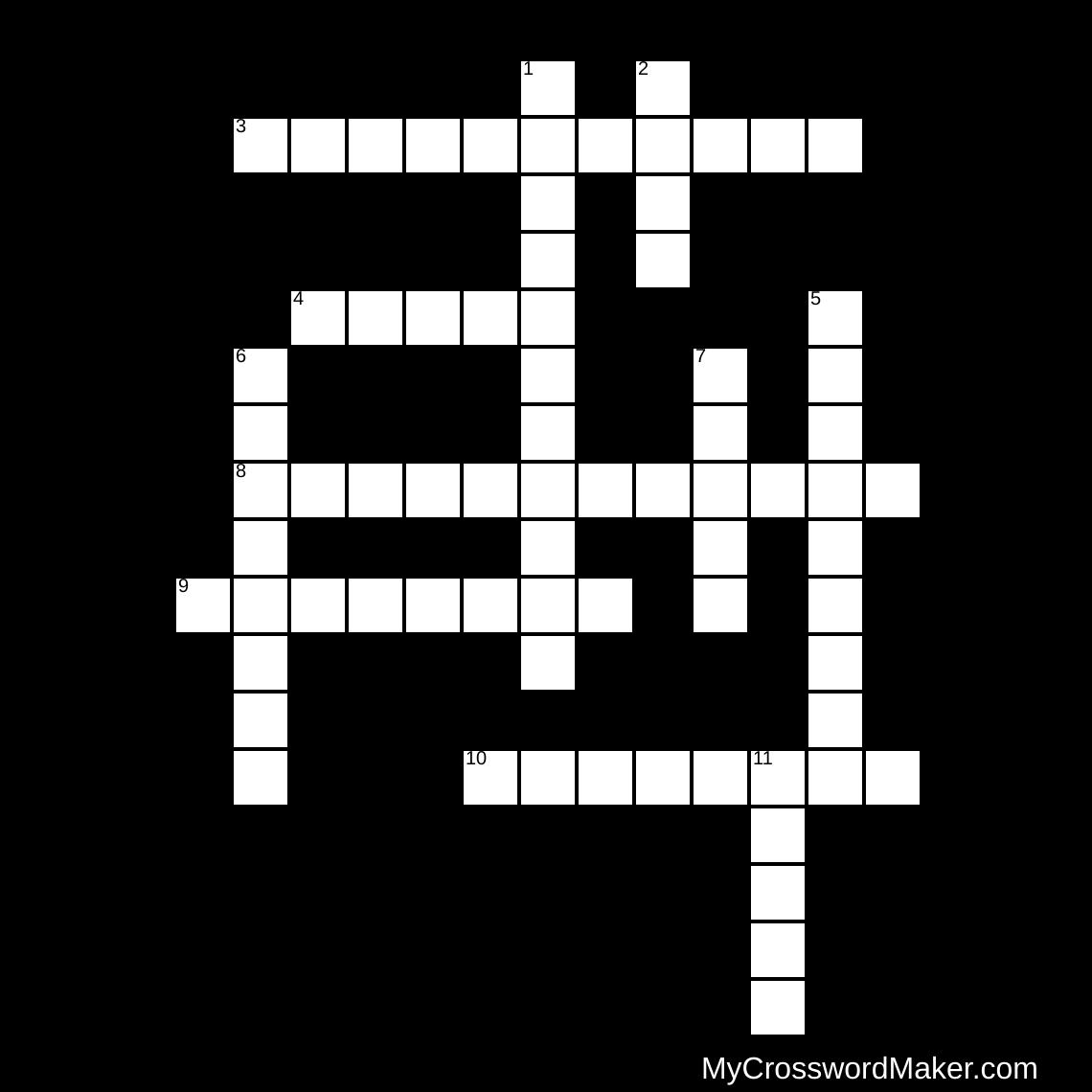 Vocabulary of Poetry Crossword Puzzle