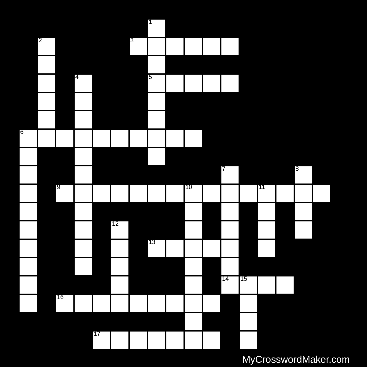 Warehouse Safety Crossword Puzzle