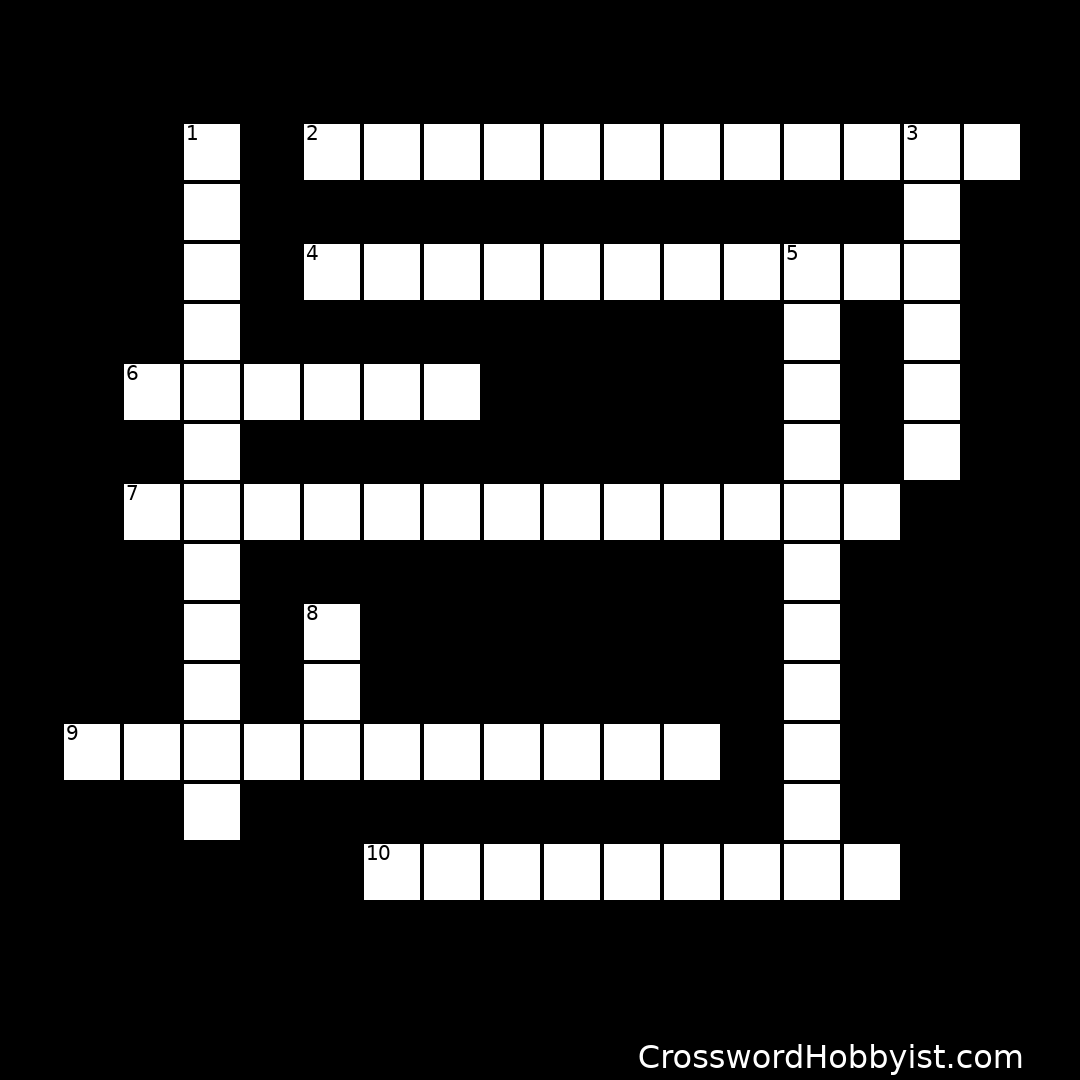 Water Cycle - Crossword Puzzle