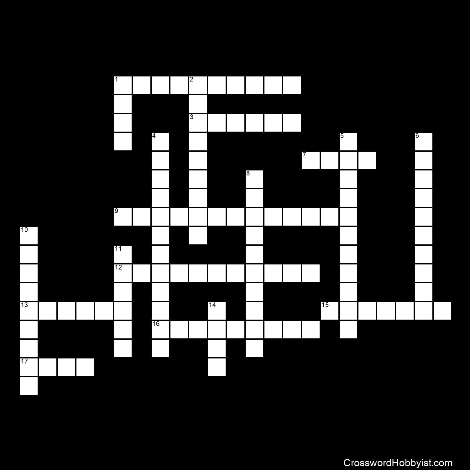 Water Cycle Vocabulary Crossword Puzzle