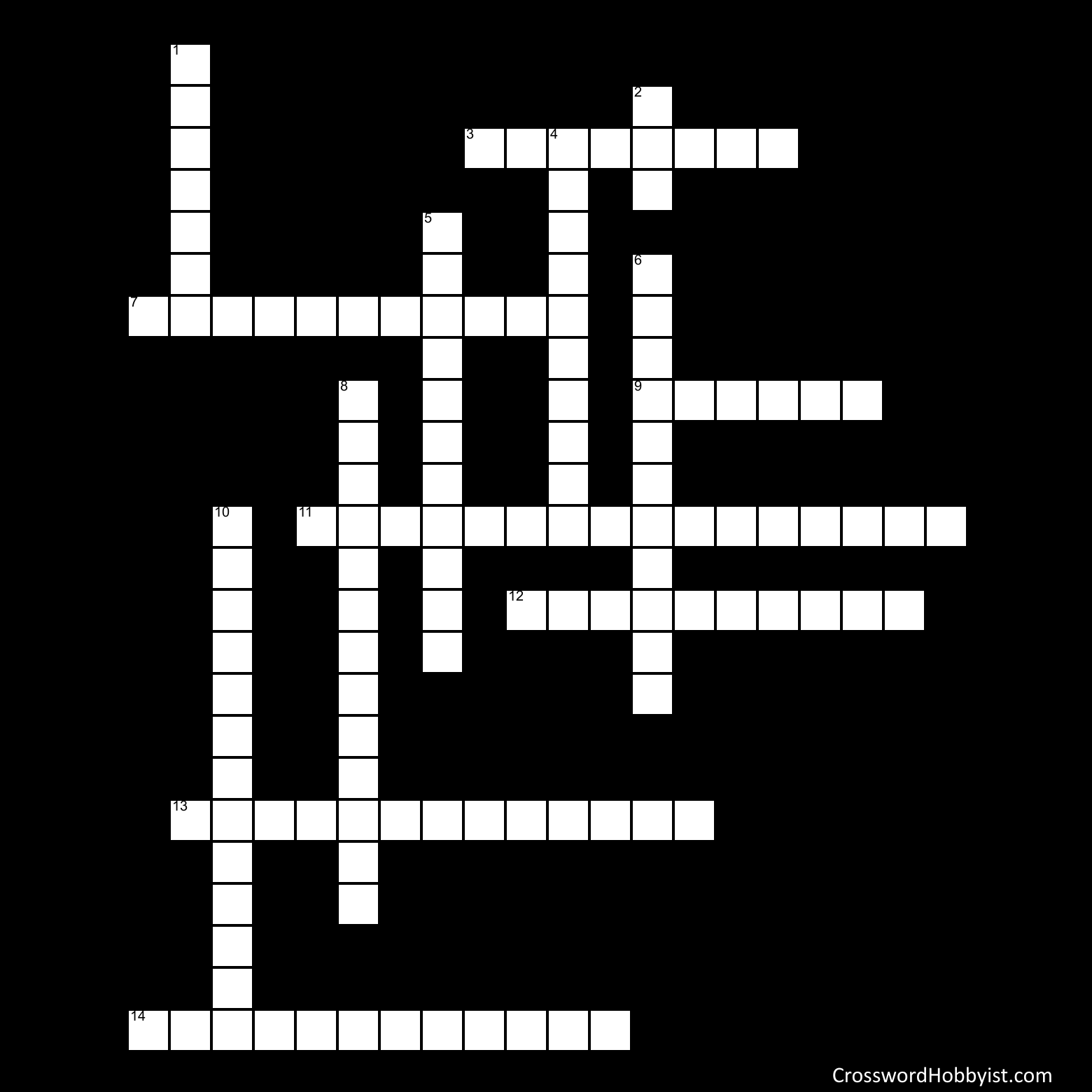 Water Cycle and Weather - Crossword Puzzle